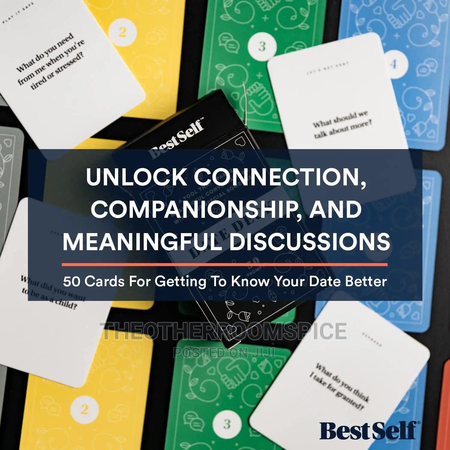 Date Deck Relationship and Intimacy Conversation Couple Card