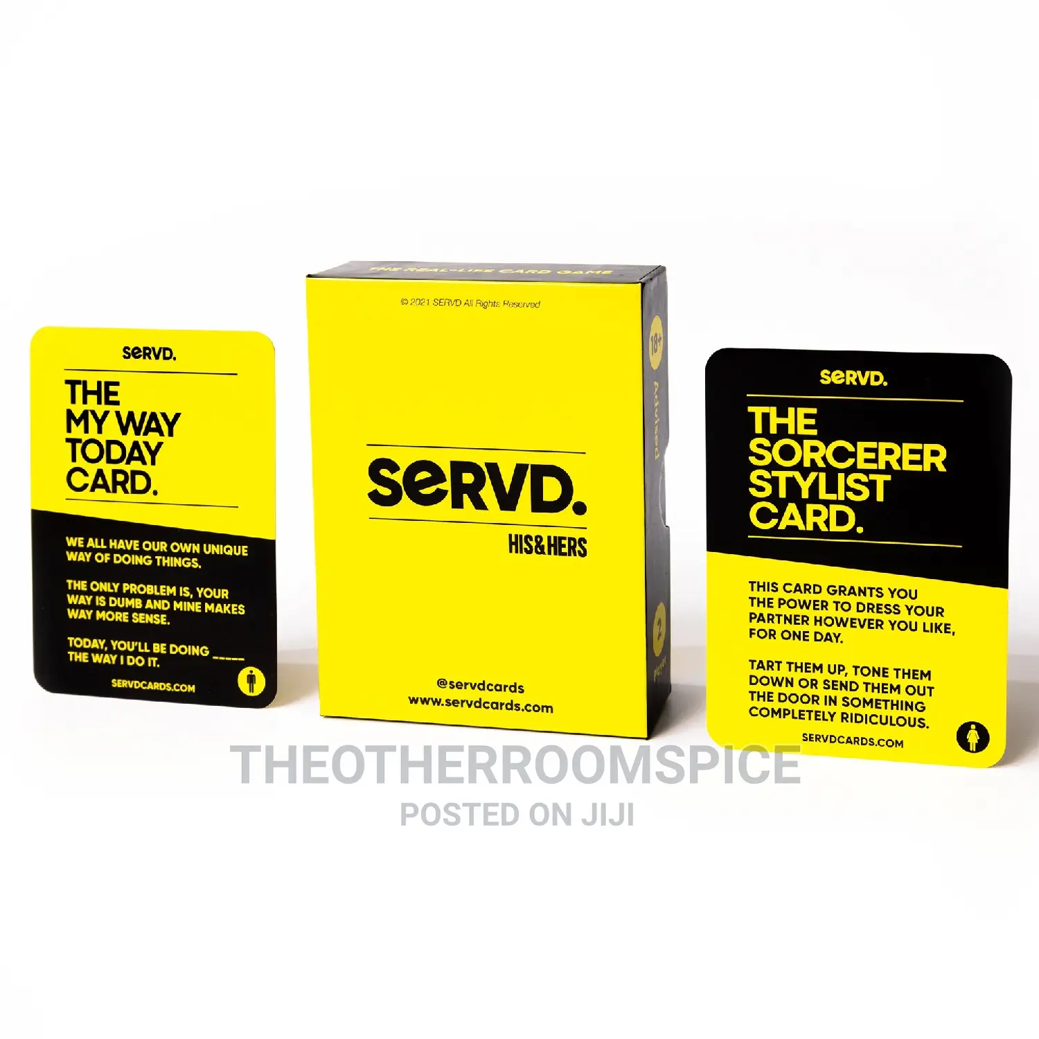 Servd His and Hers Couple Relationship Fún Game
