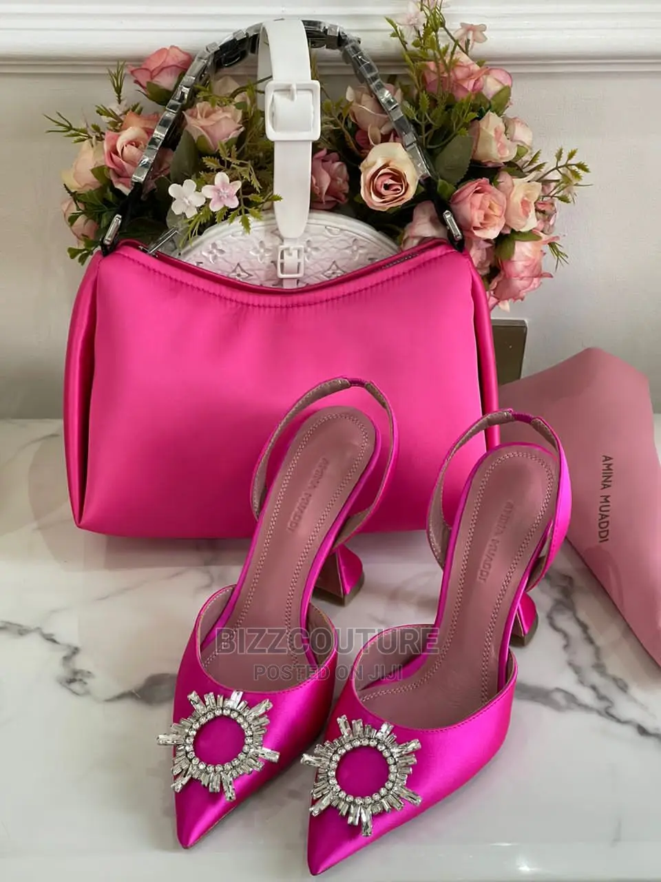 AMINA MUADDI Top Notch Heels Available in Store