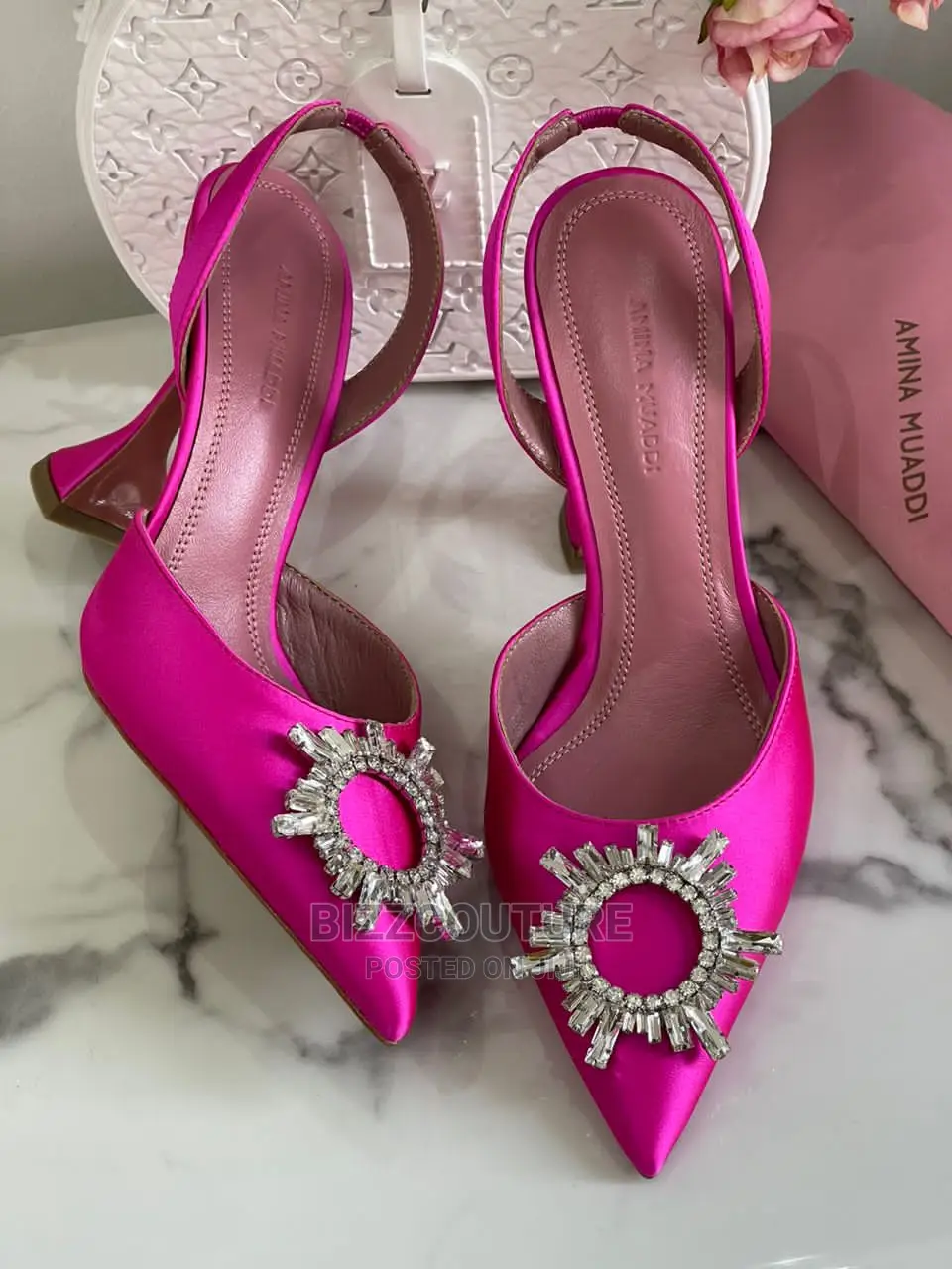AMINA MUADDI Top Notch Heels Available in Store