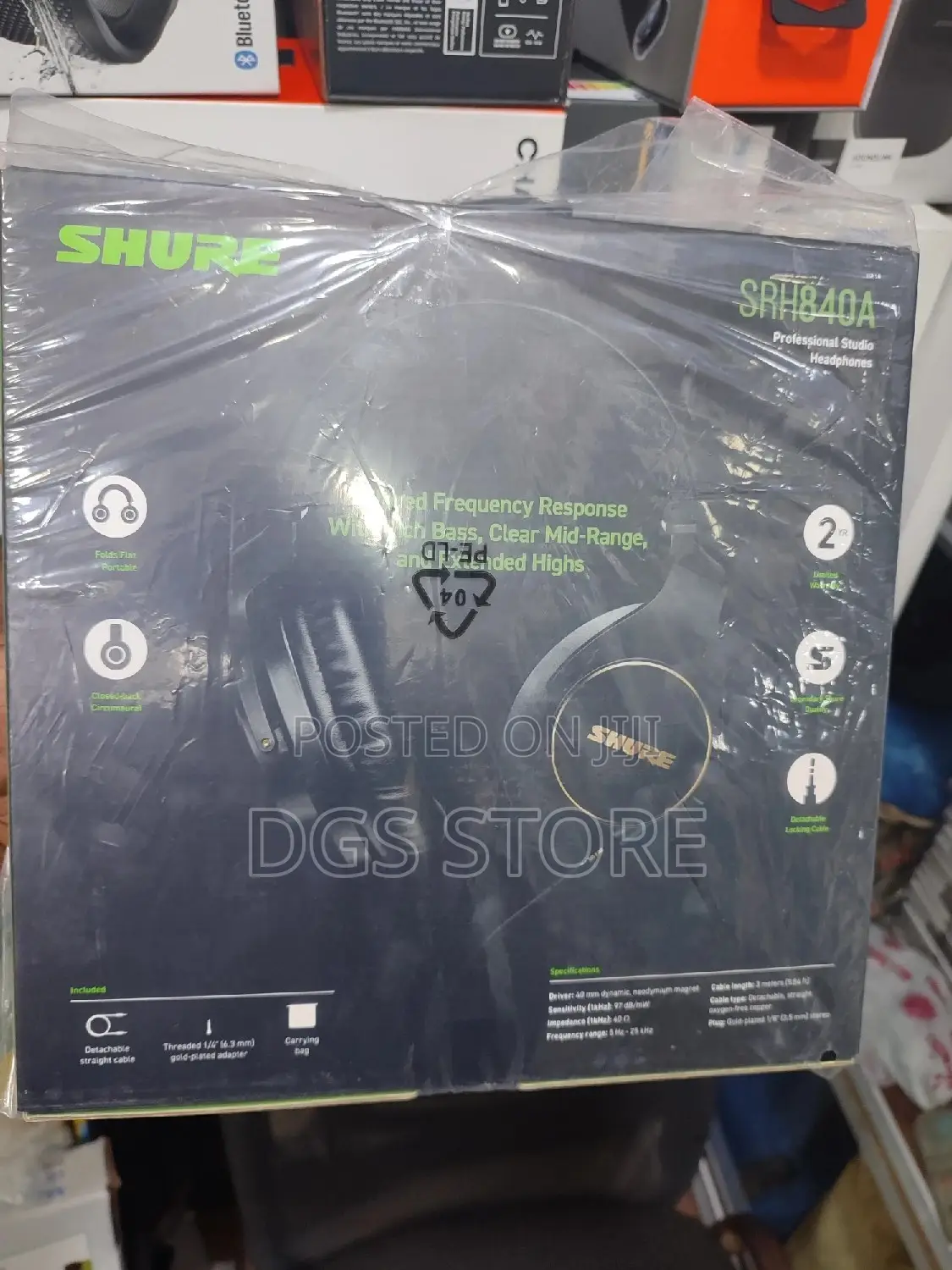 Shure Srh840a Professional Studio Wired Headphone