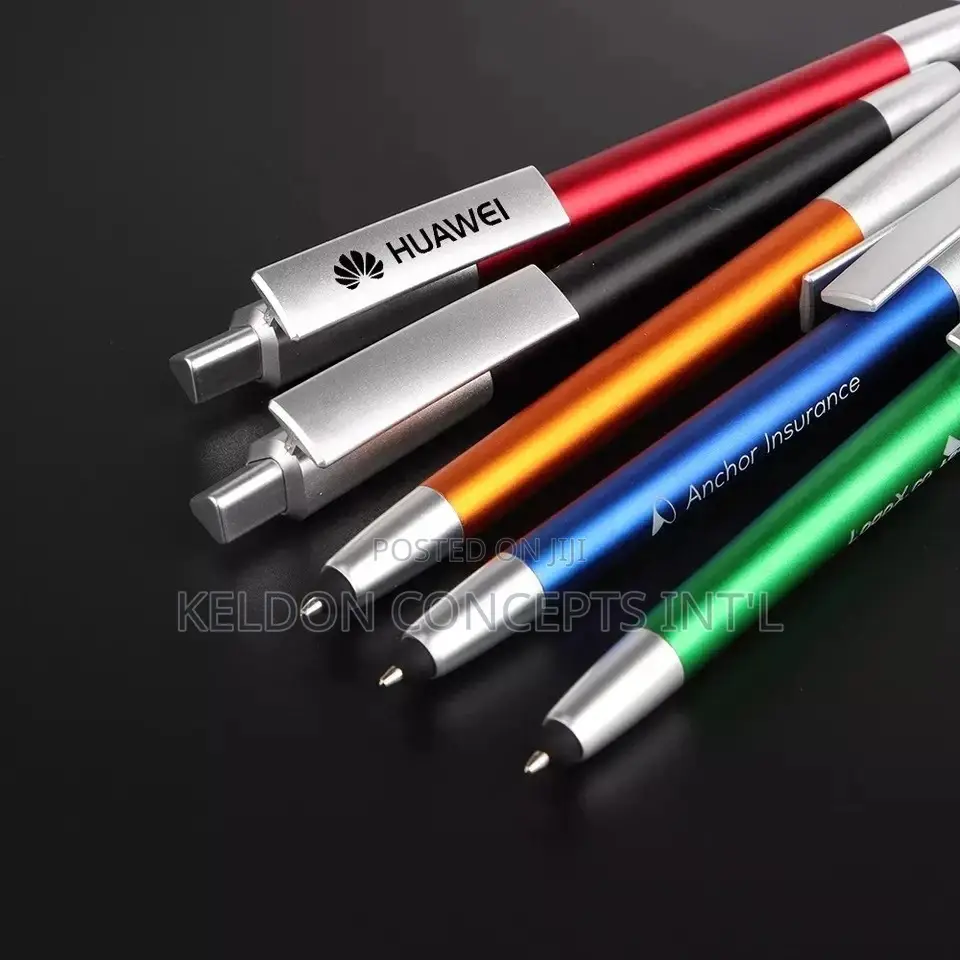 3 in 1 Stylus Ballpoint Light Up Logo Led Pen Moq ; 50pcs