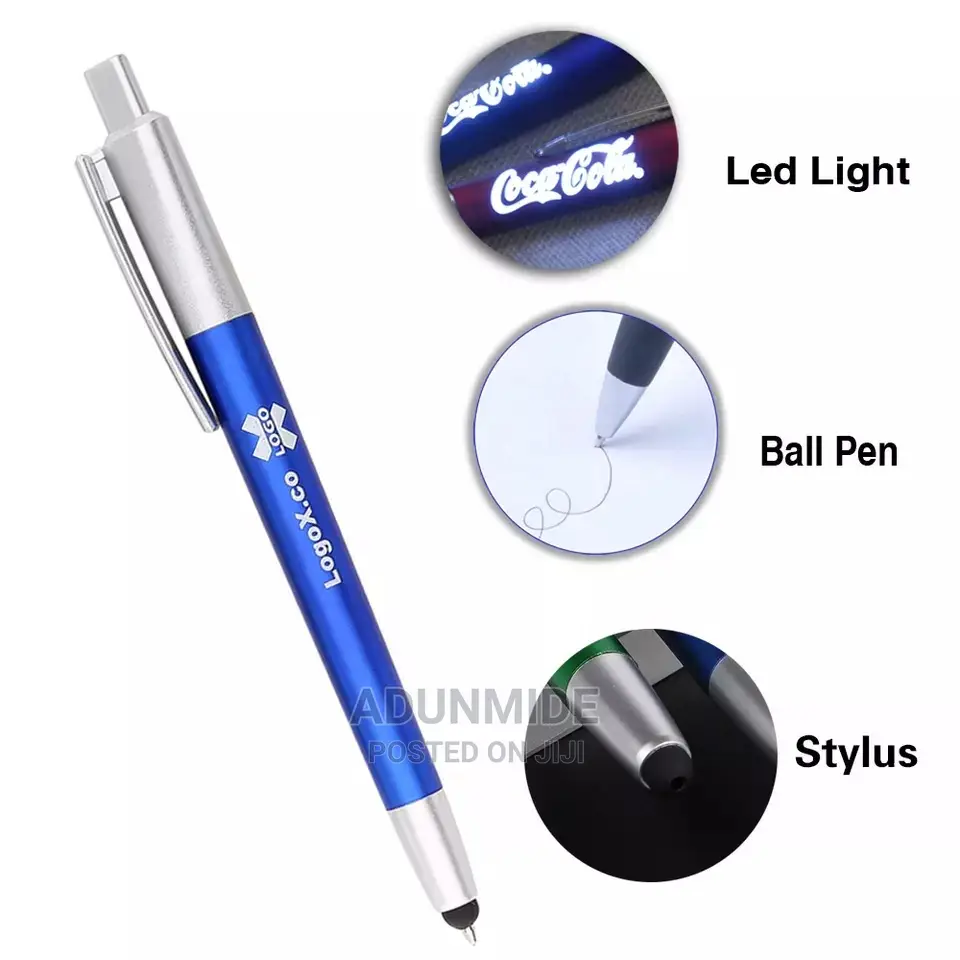 Customizable Twist Refill Stylus Pen