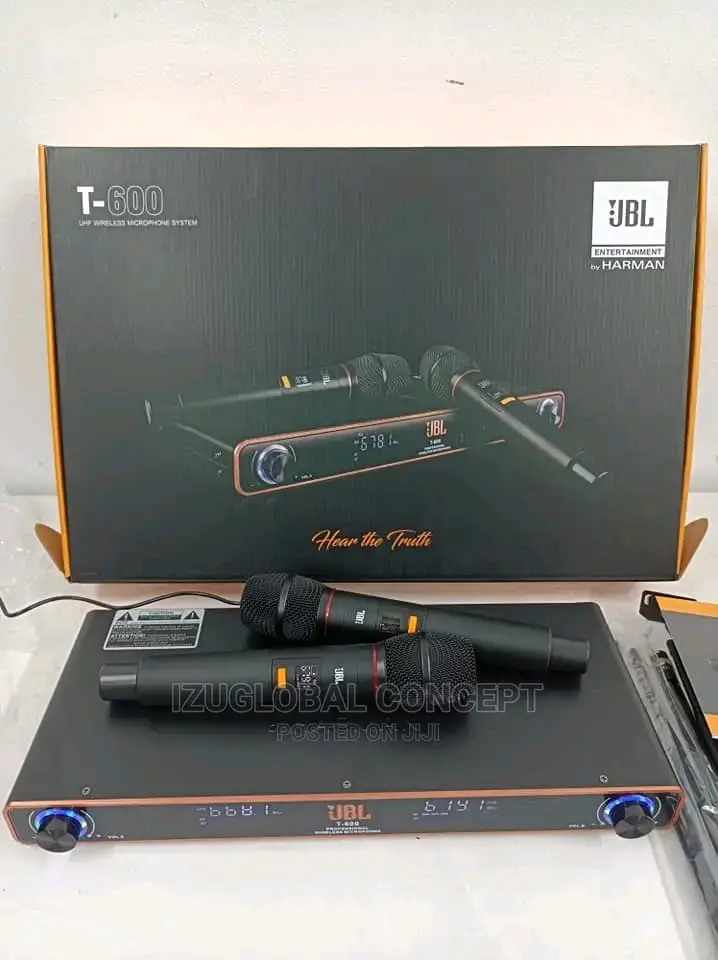Jbl T-600 Digital Professional Frequency Selecteble Mic