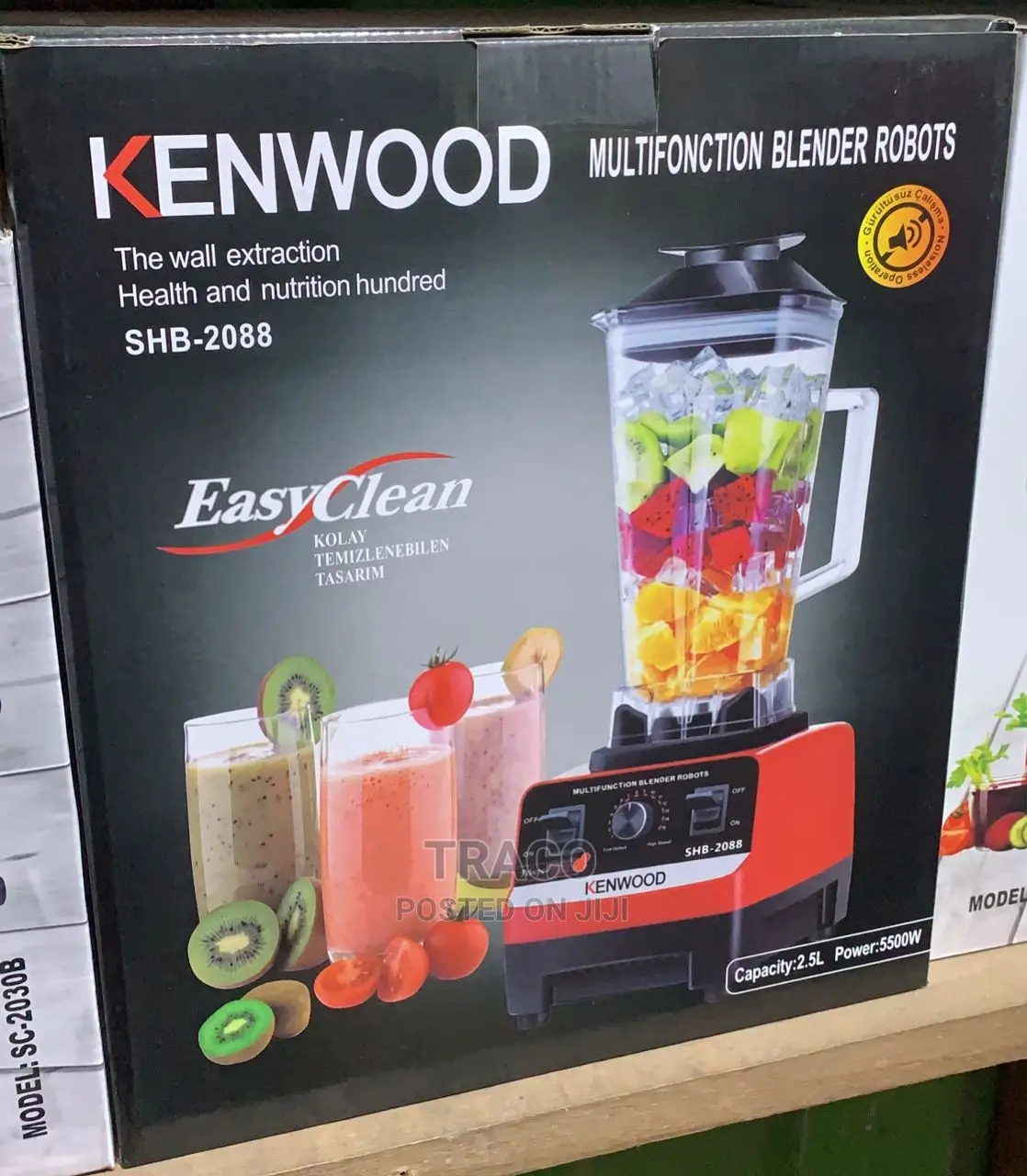 Kenwood 5500W Commercial Blender Grinder With Extra Cup