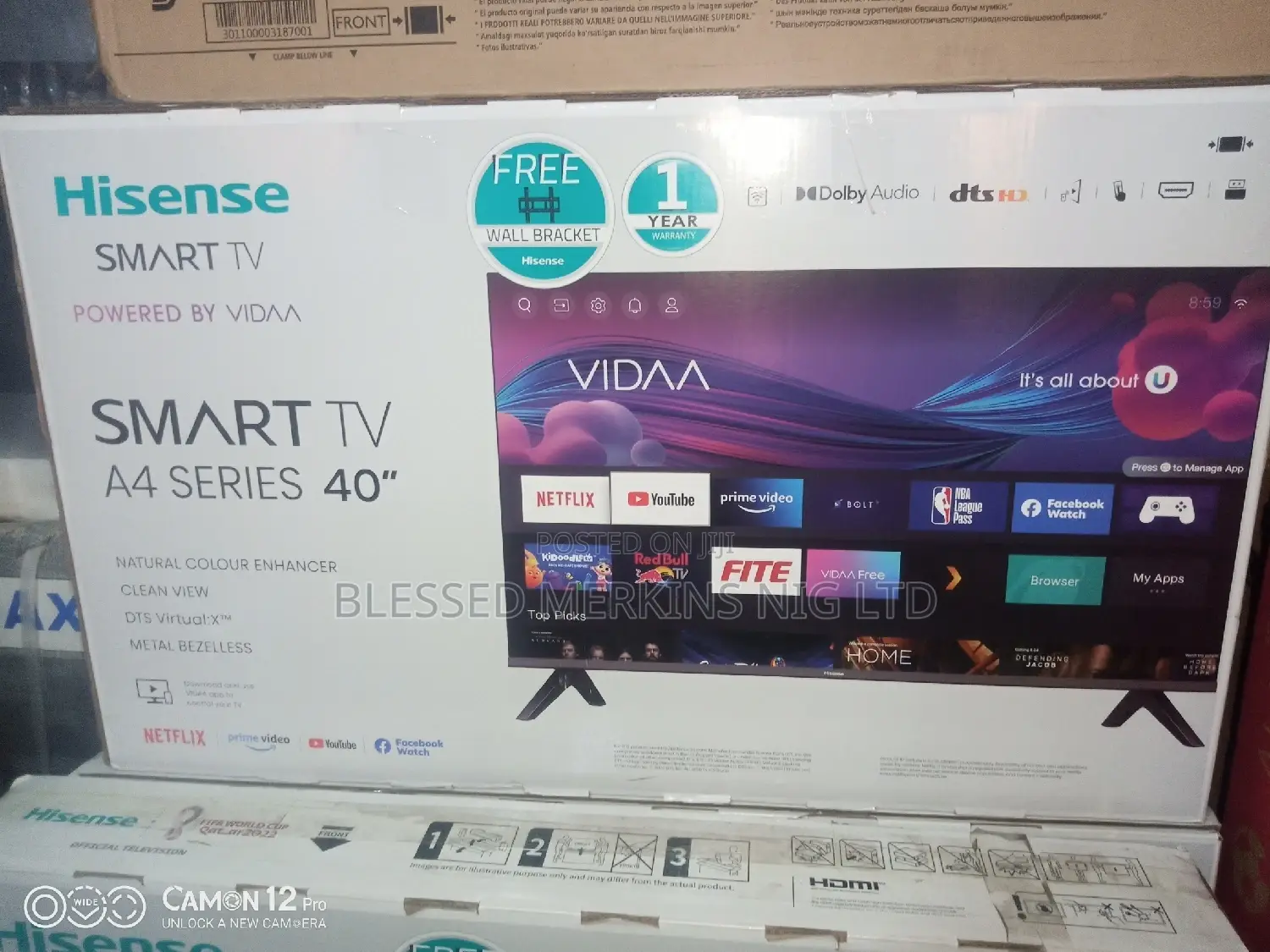 Hisense Smart T.V 40"