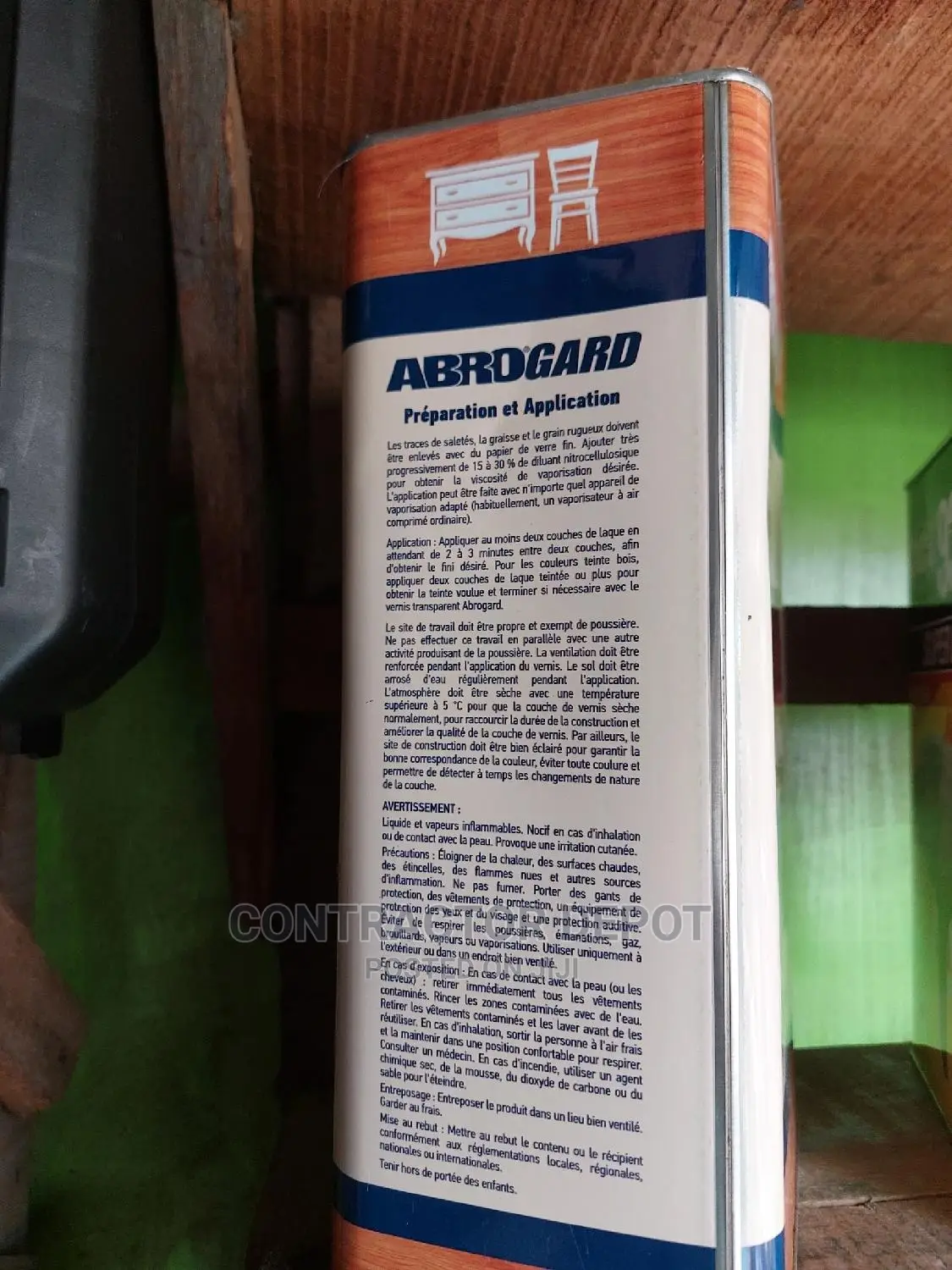 Abrogard Clear Wood Lacquer