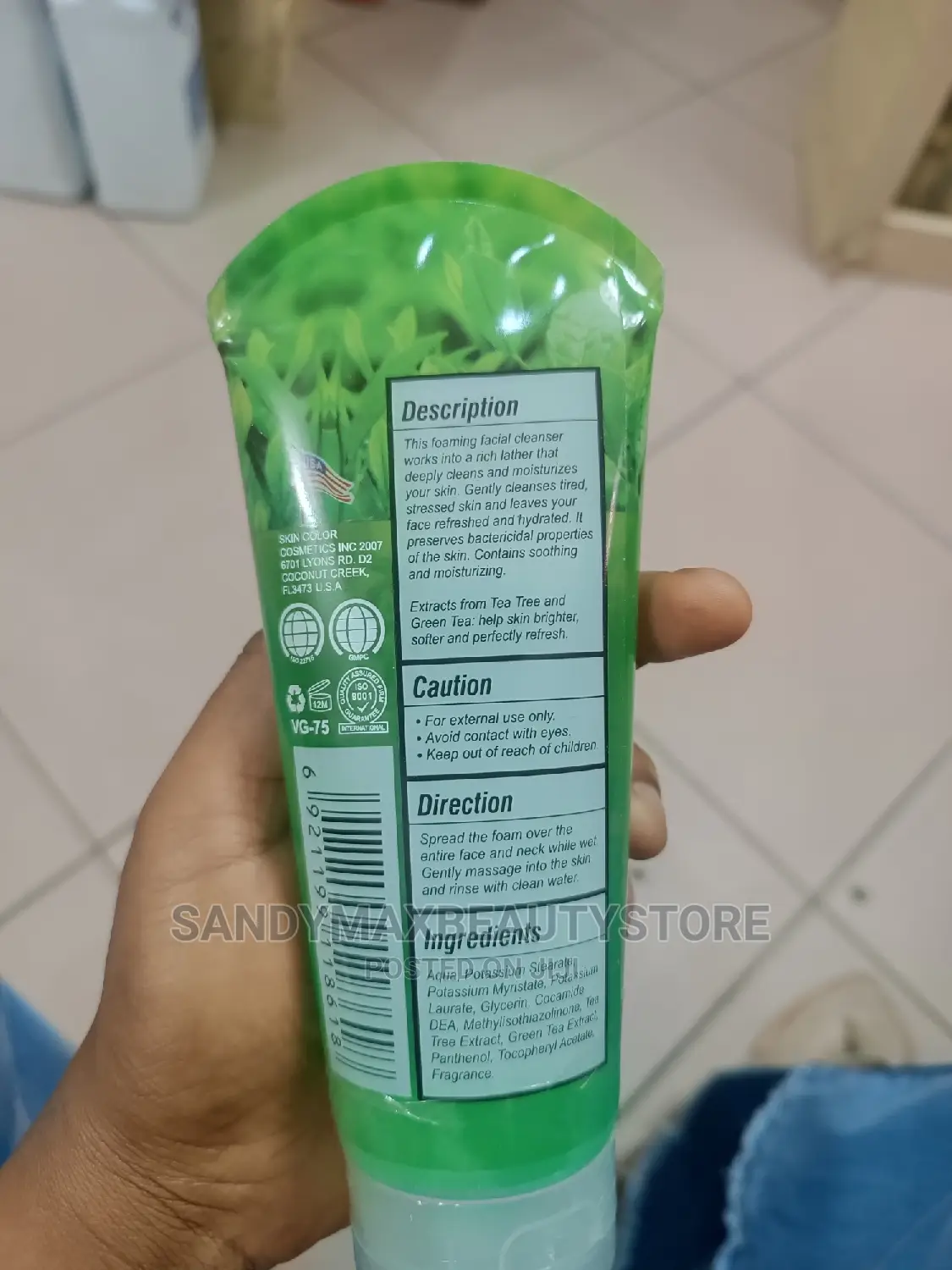 Veet Gold Tea Tree Face Wash