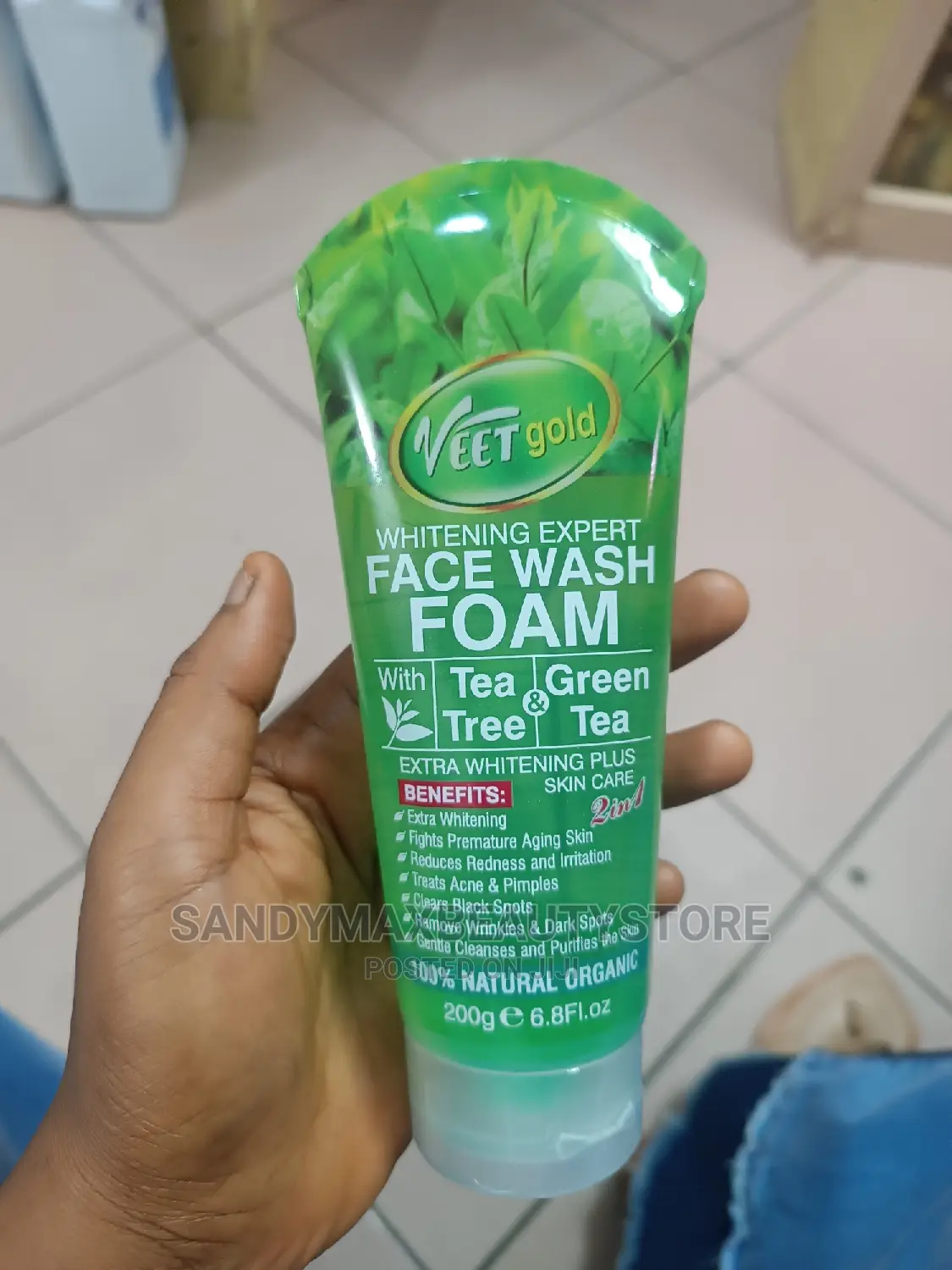 Veet Gold Tea Tree Face Wash
