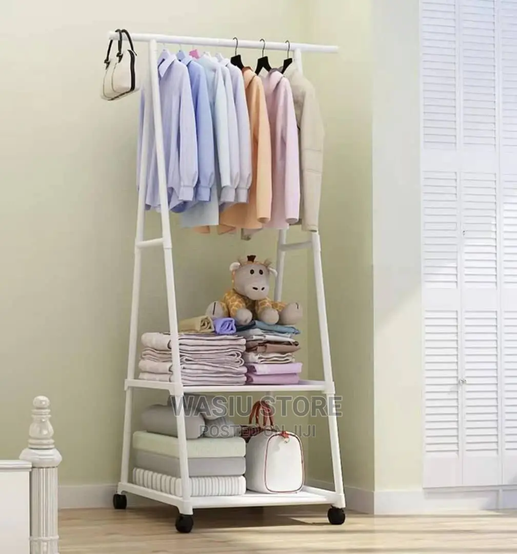 Garment Stand Clothes Rack Clothes Mobile Wardrobe