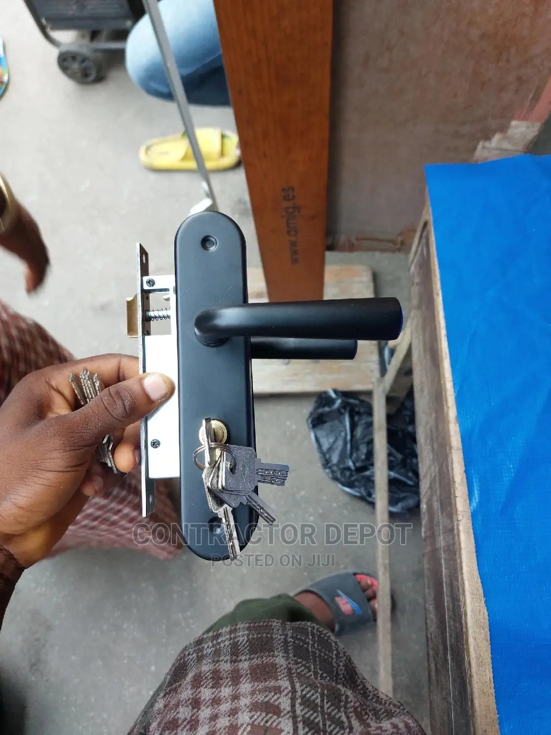 Quality Black Cylinder Lock 5 Inches