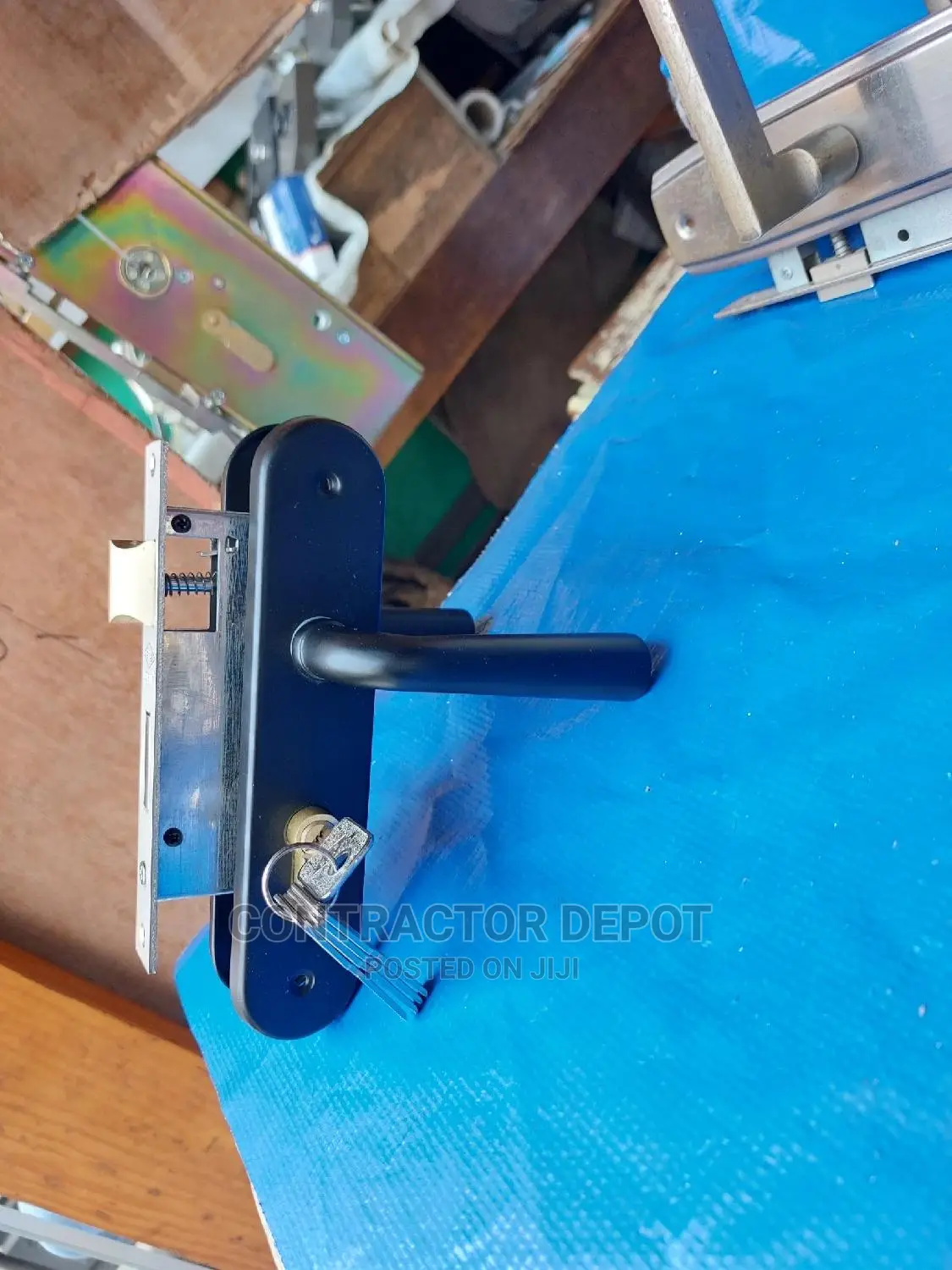 Quality Black Cylinder Lock 5 Inches