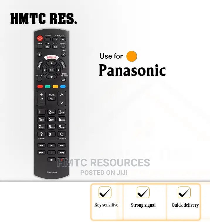 Panasonic Smart Replacement Remote Control