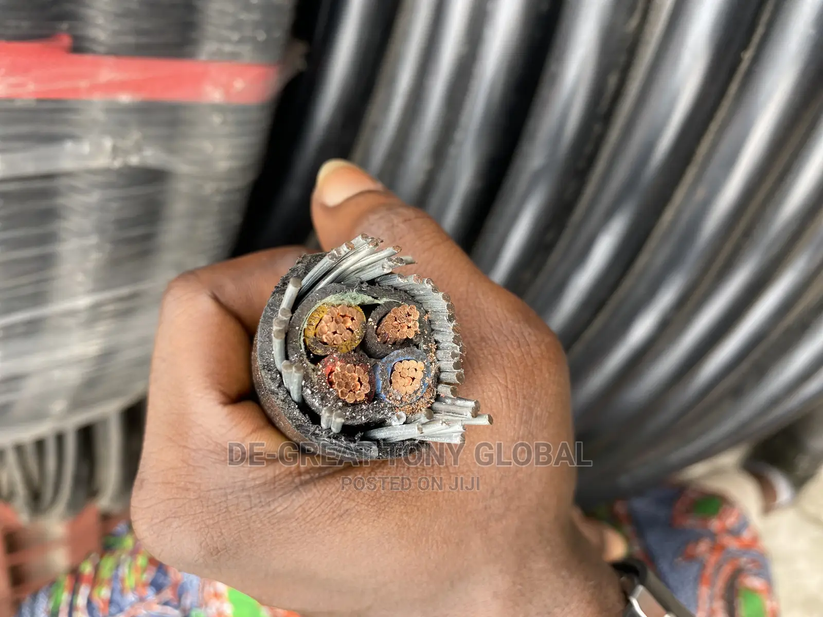 25mm X 4core Armored Cable
