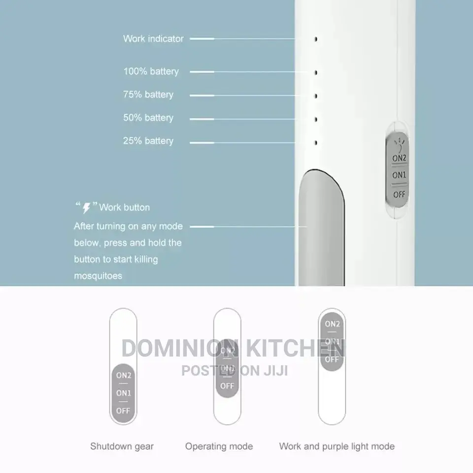 Rechargable Fly Swatted Mosquito Killer