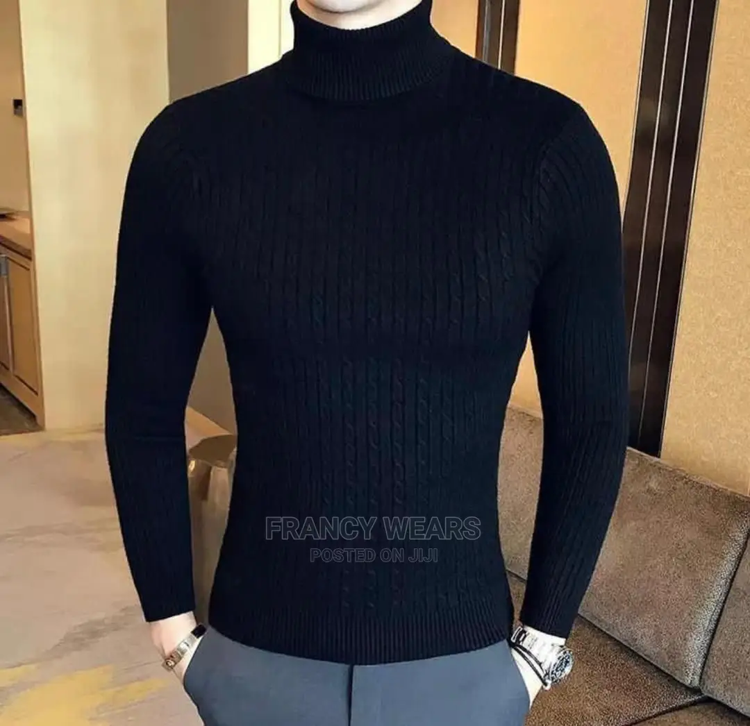 Colourful Men's Turtle Neck