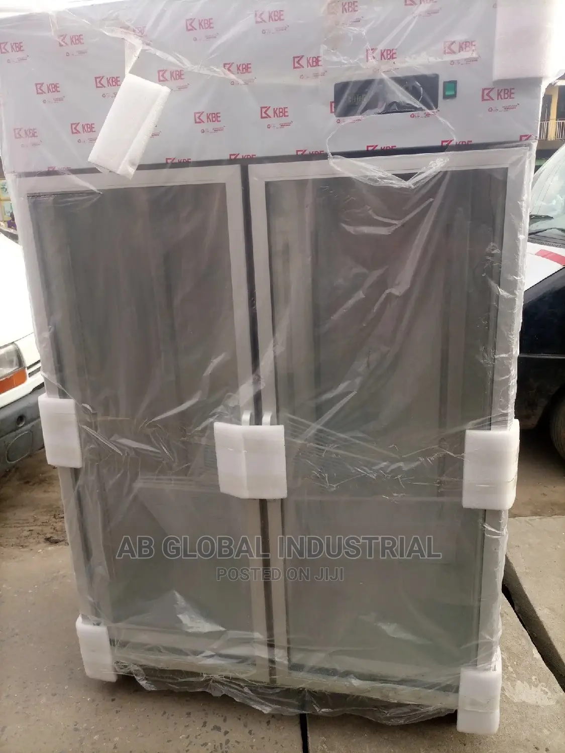 Industrial Transparent Fridge and Freezer ( 2 Doors)