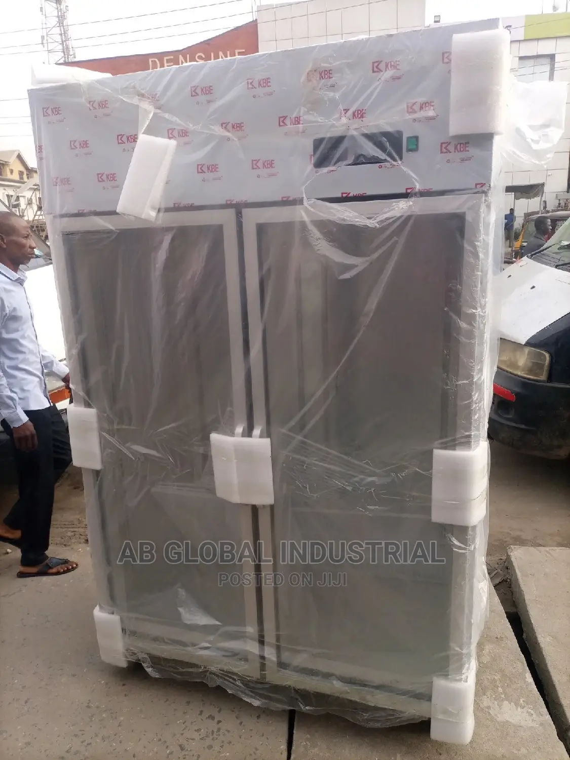 Industrial Transparent Fridge and Freezer ( 2 Doors)