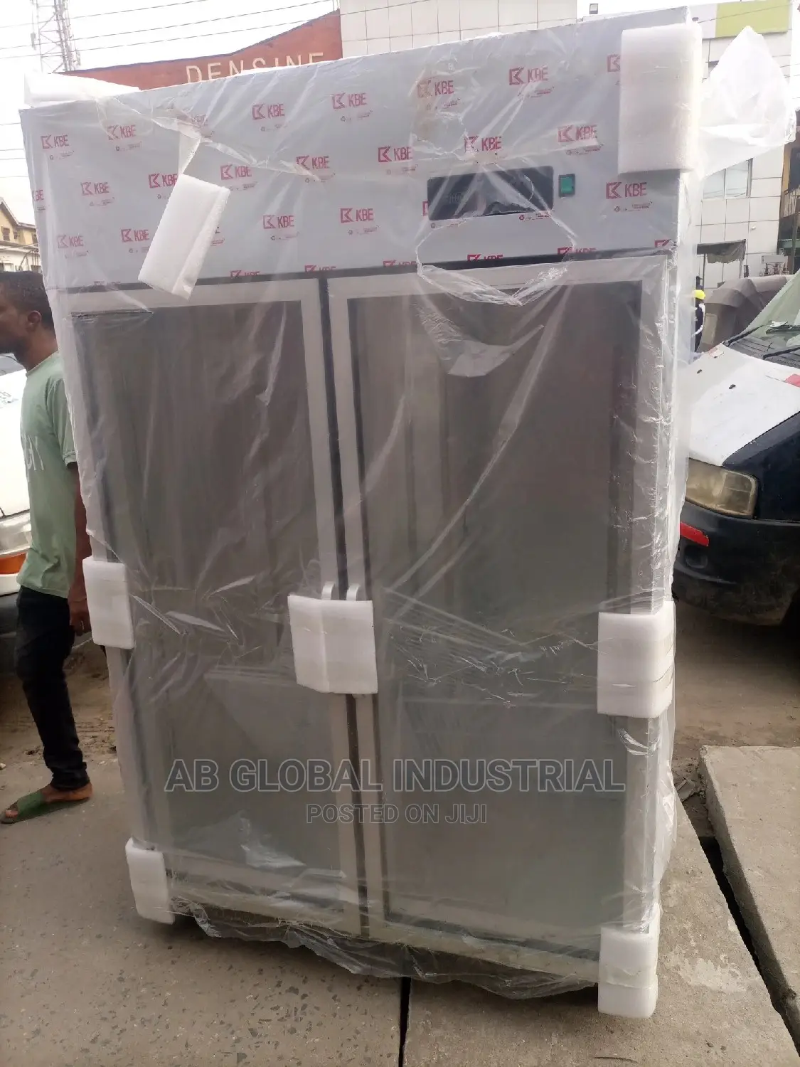 Industrial Transparent Fridge and Freezer ( 2 Doors)