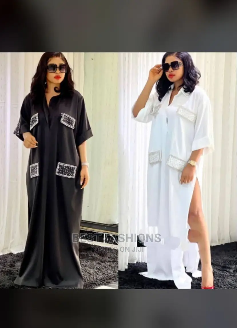 Trendy Ladies White Long Dress