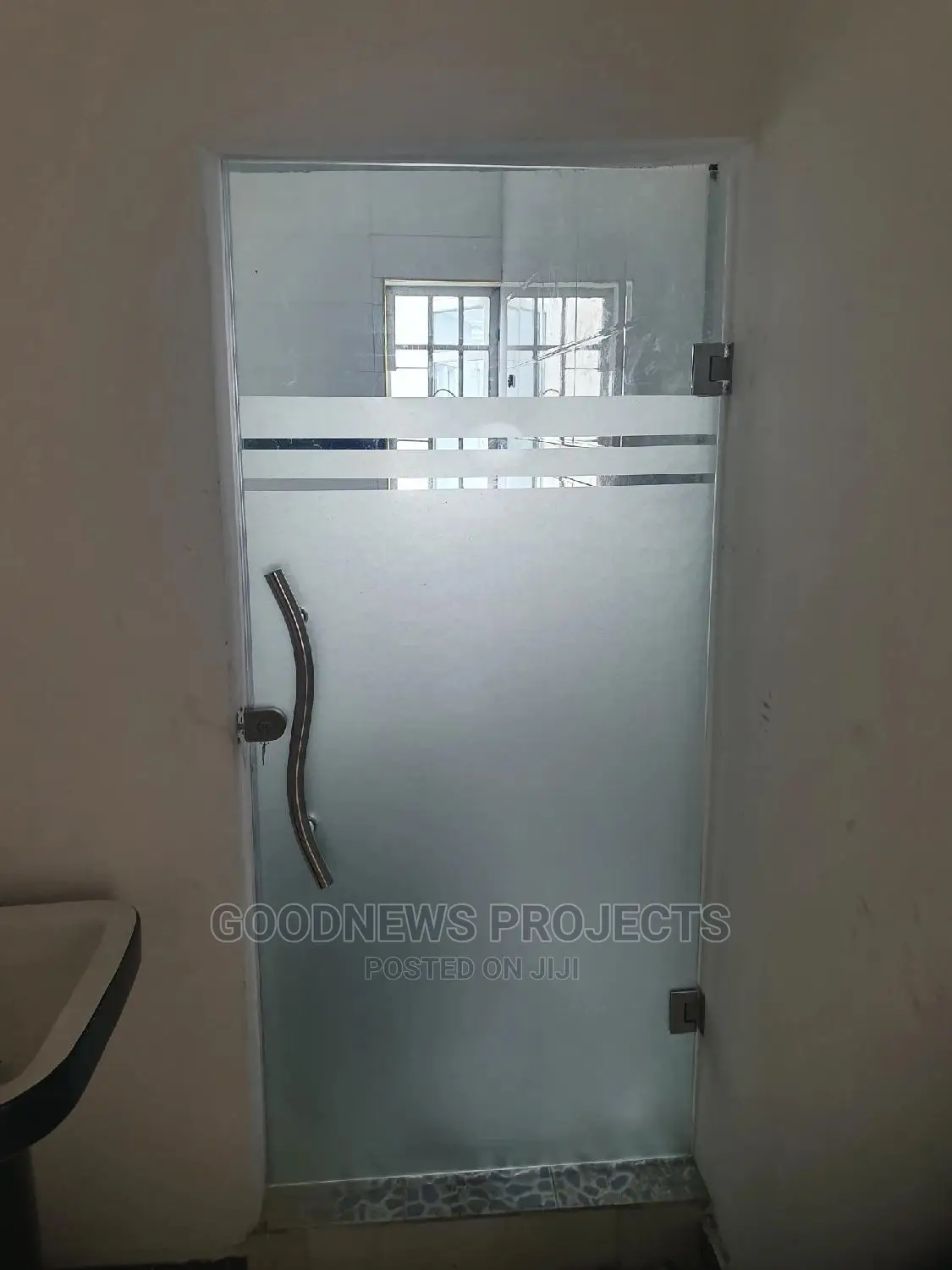 Bathroom Frameless Entrance Glass Door