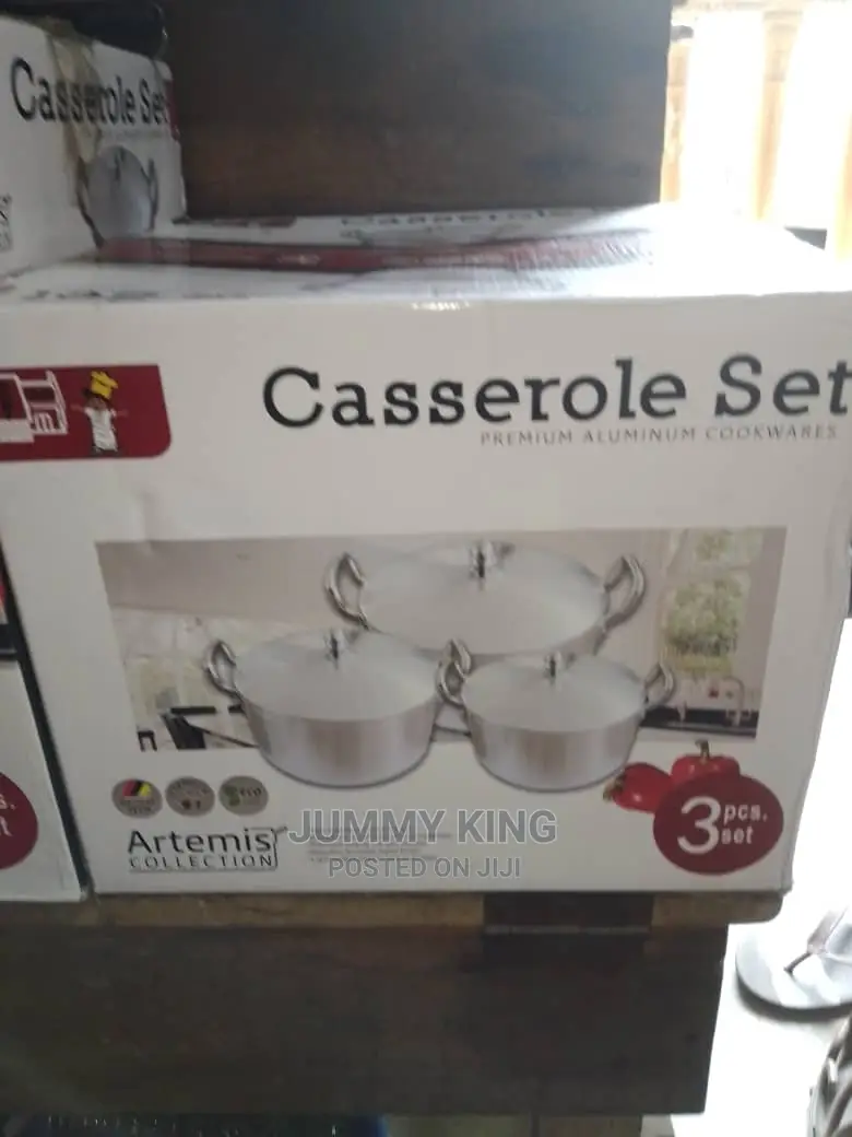 Casserole Cooking Pot - 3 Set
