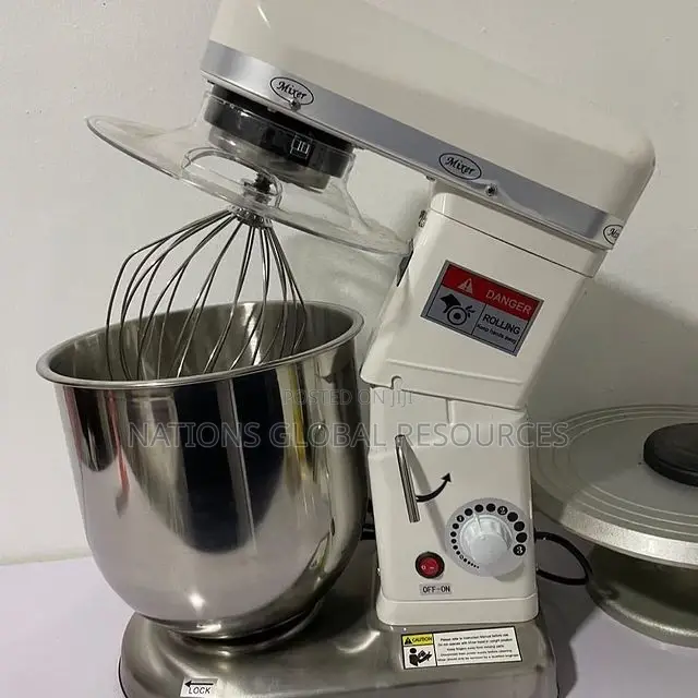 10 Liters Table Top Cake Mixer 3 in One