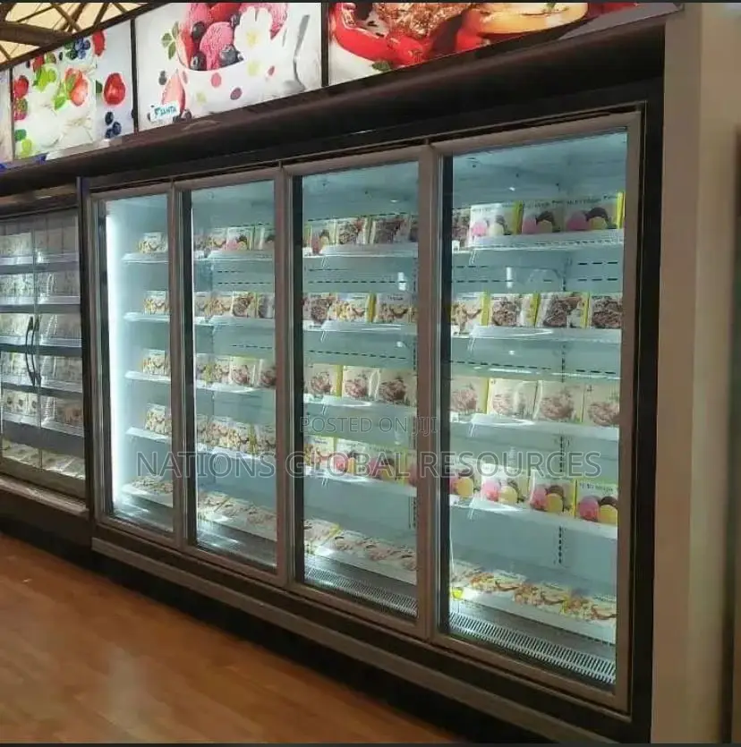 4 Doors Industrial Display Freezer