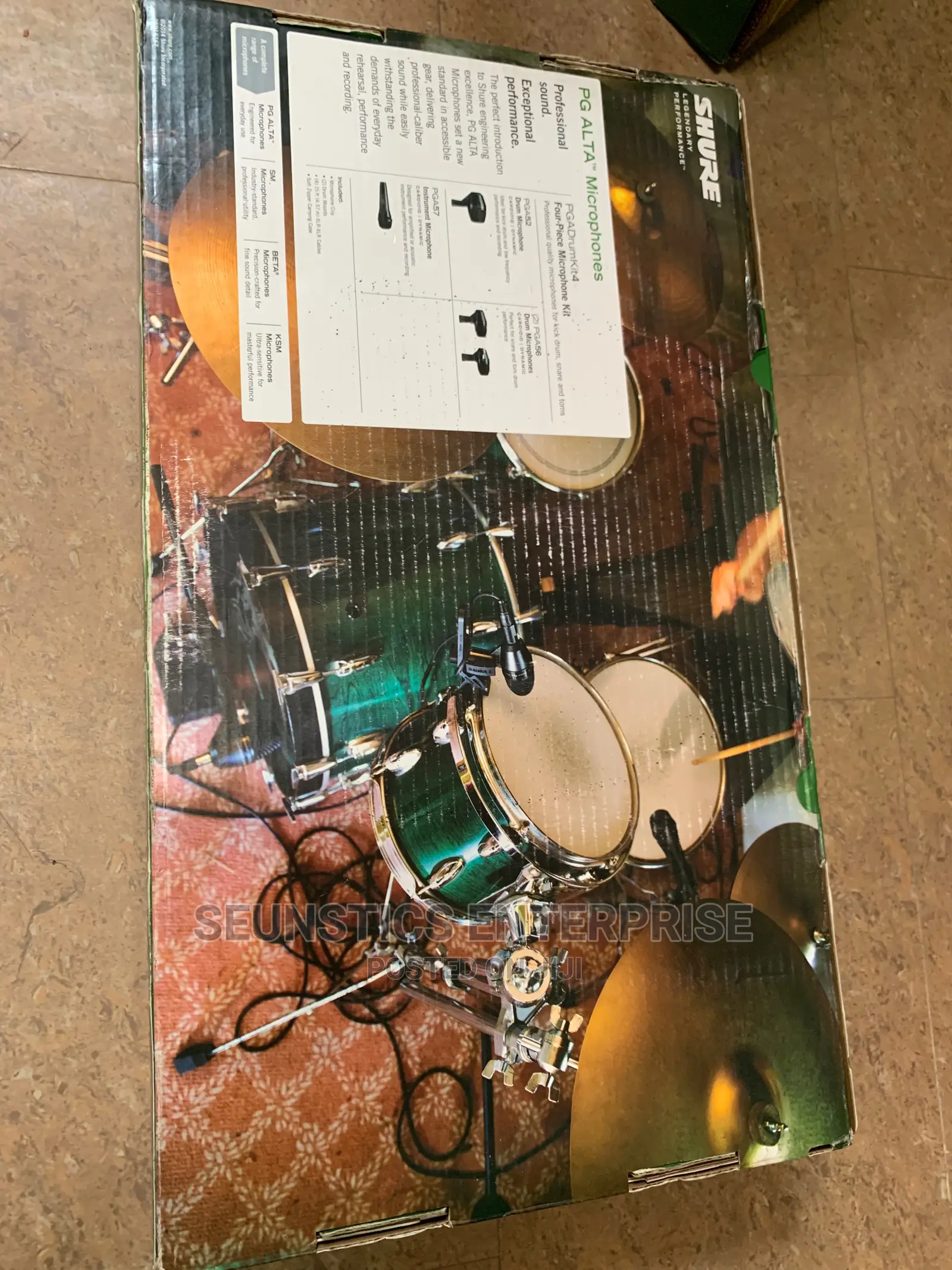 Quality Shure PGA Drum Kit 4 Microphones