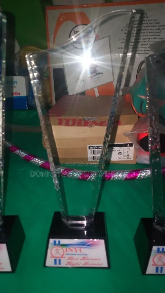 Glass Awards At Bonnyway Sports Ltd