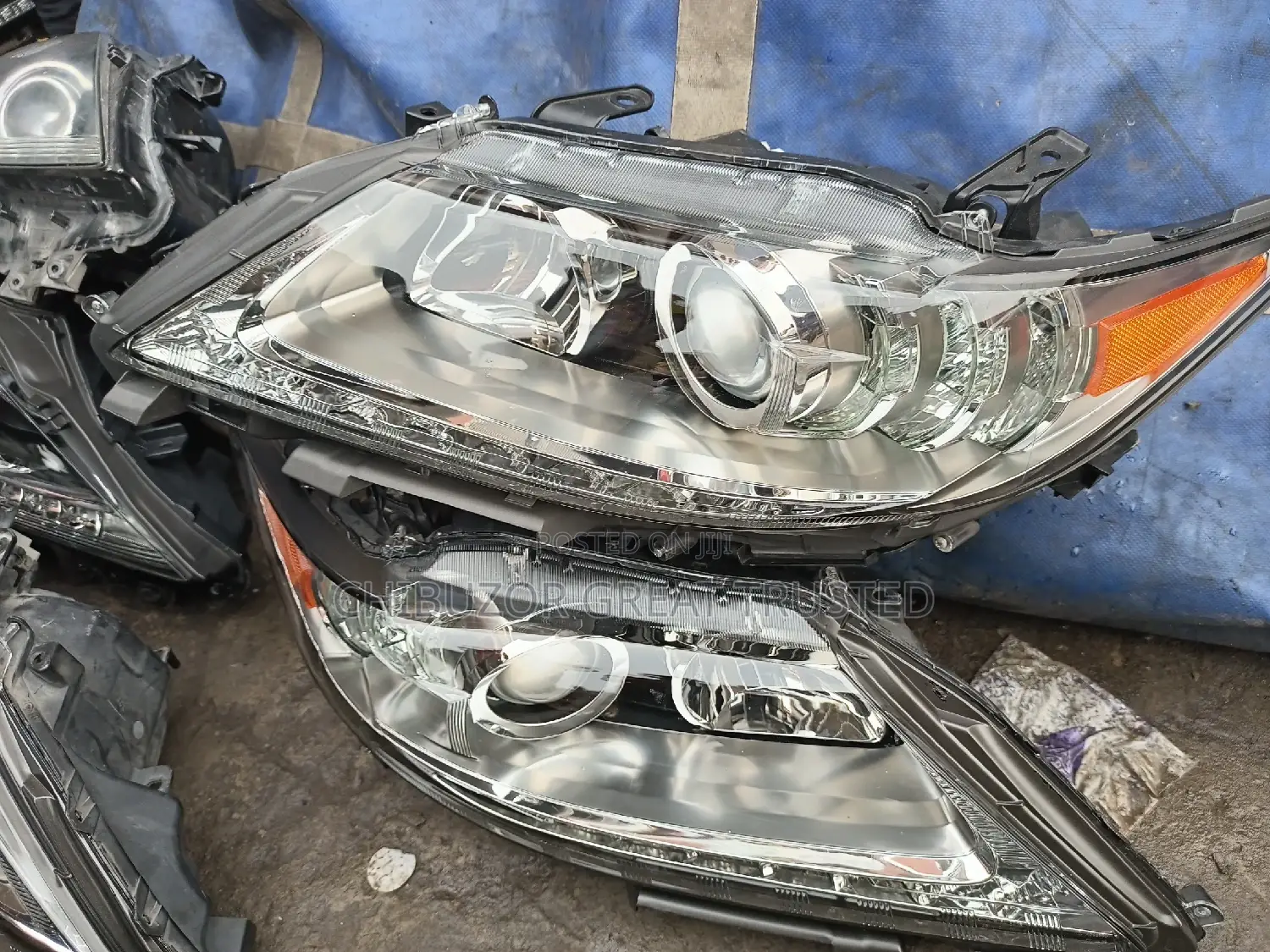 Set of Headlights Es 350 2013 Direct
