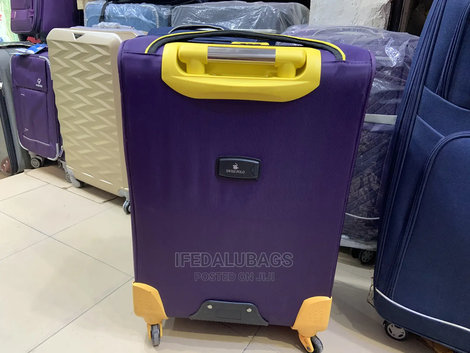 Medium Size Swiss Polo Eva Quality Traveling Luggage