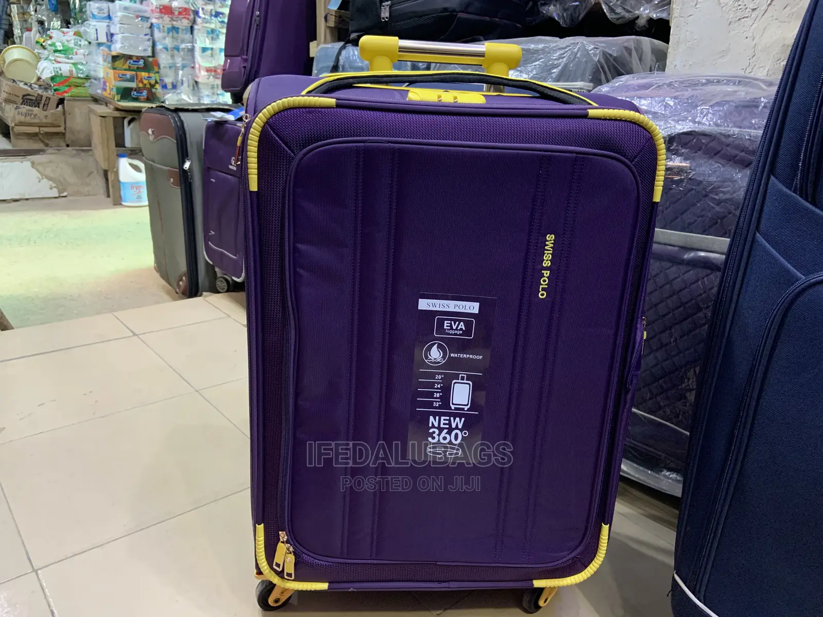 Medium Size Swiss Polo Eva Quality Traveling Luggage