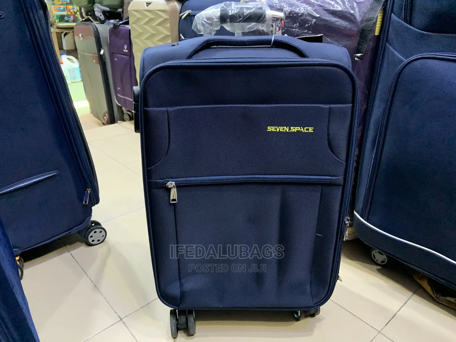Small Size Blue Color Traveling Luggage