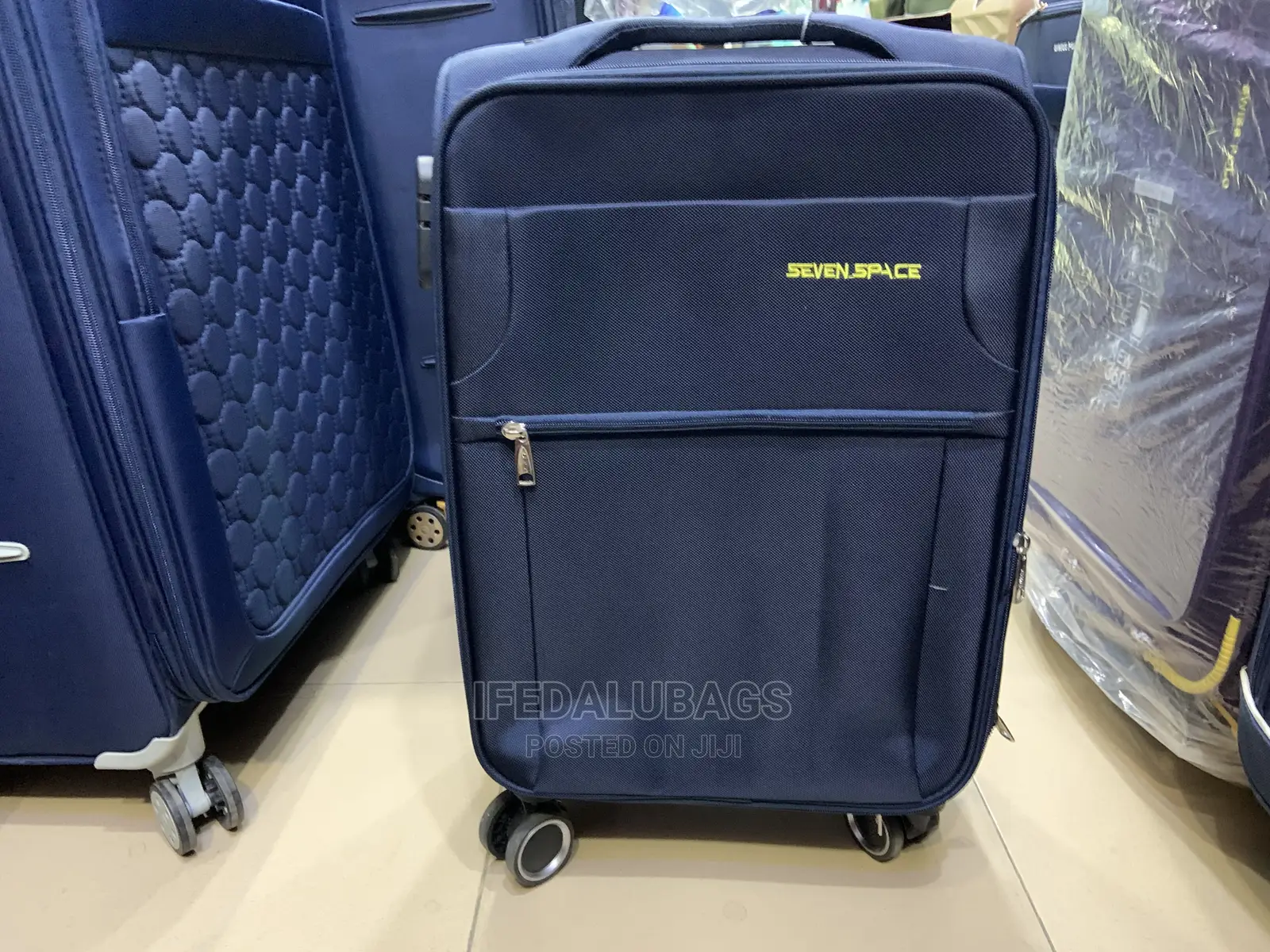 Small Size Blue Color Traveling Luggage