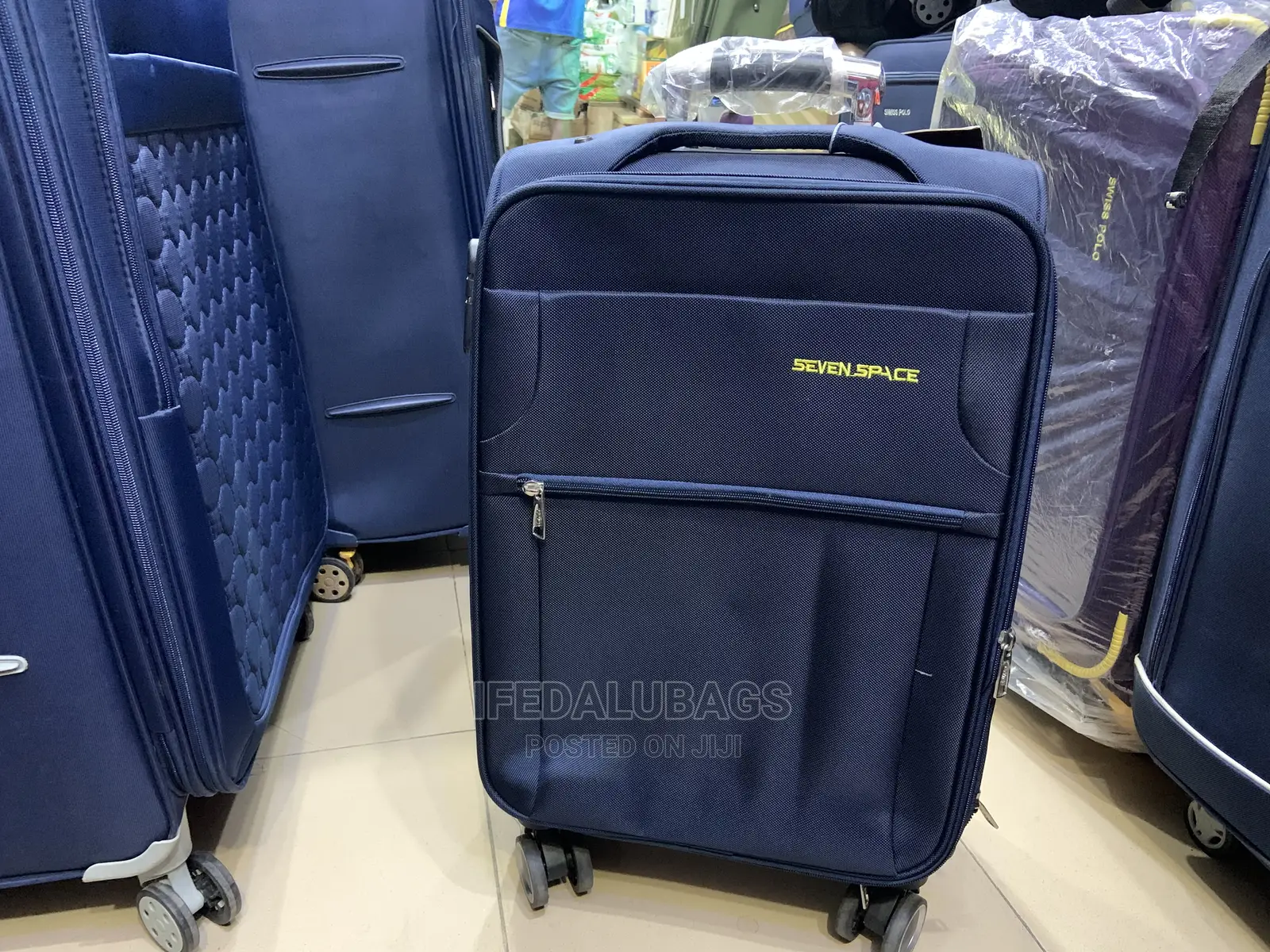Small Size Blue Color Traveling Luggage