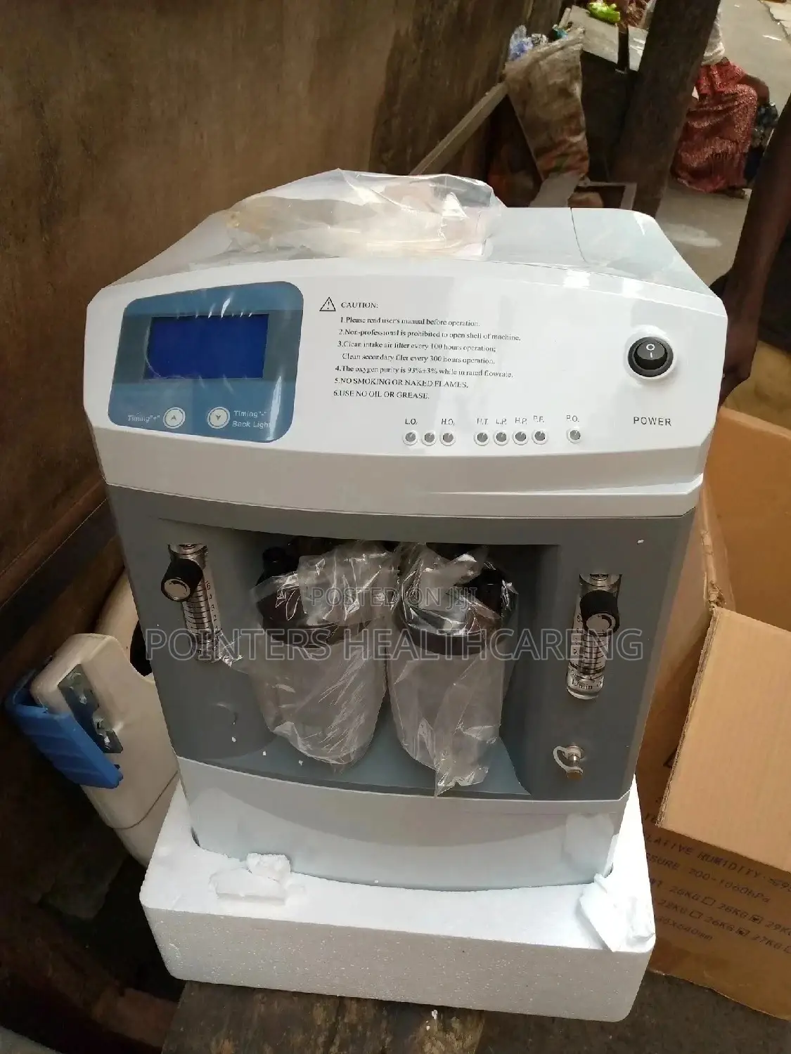 Oxygen Concentrator Double Bottle 5lit