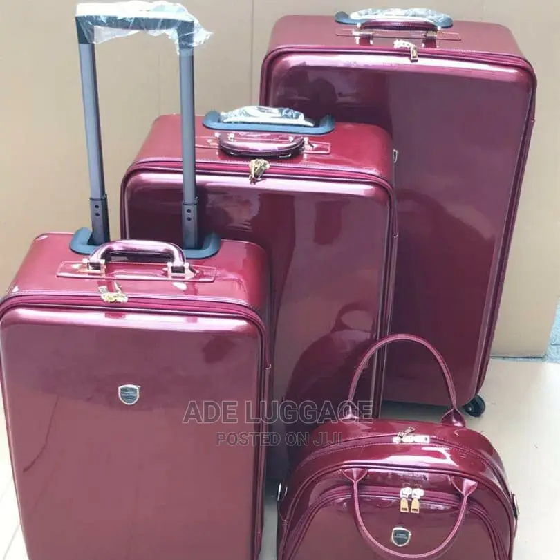 Glossy Leather Luxury Luggage Box