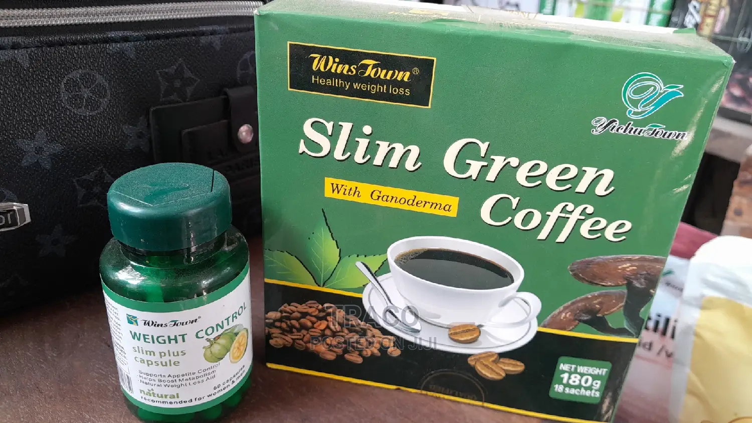 Slim Green Coffee Ganoderma and Control Weight Loss Tea
