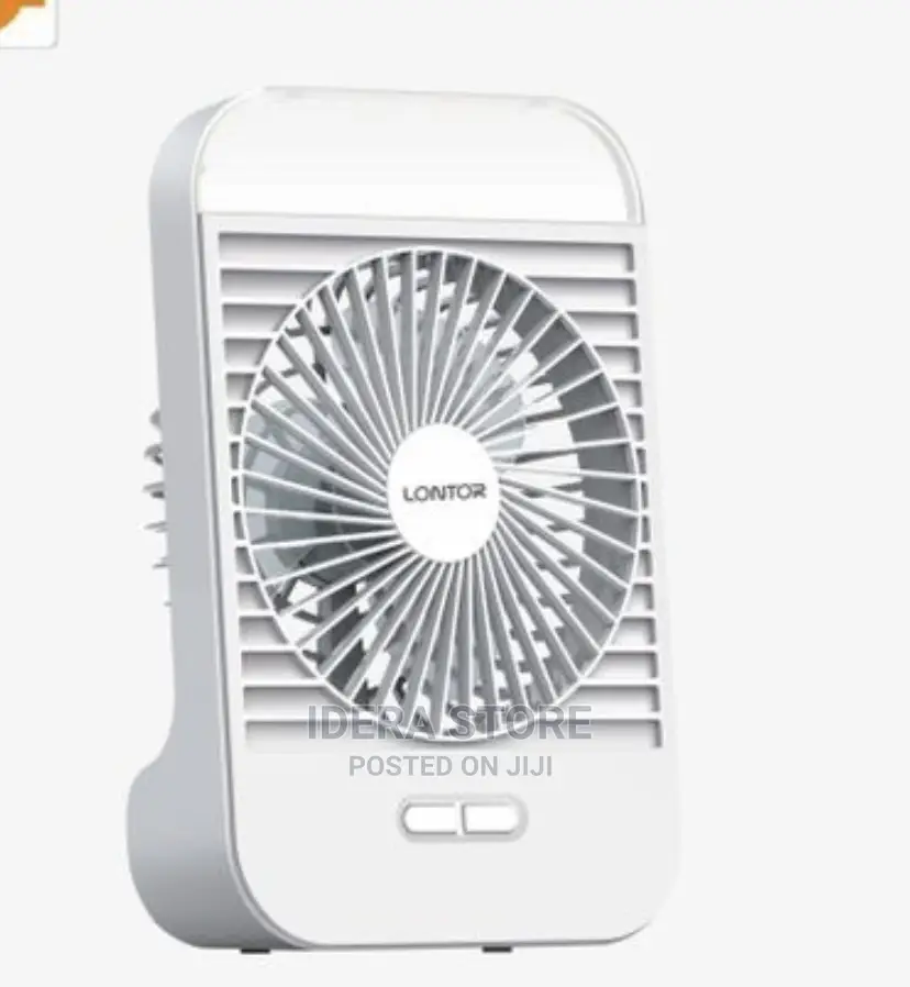 Lontor 5’’Inches Portable Mini Hand Fan With Ledlight