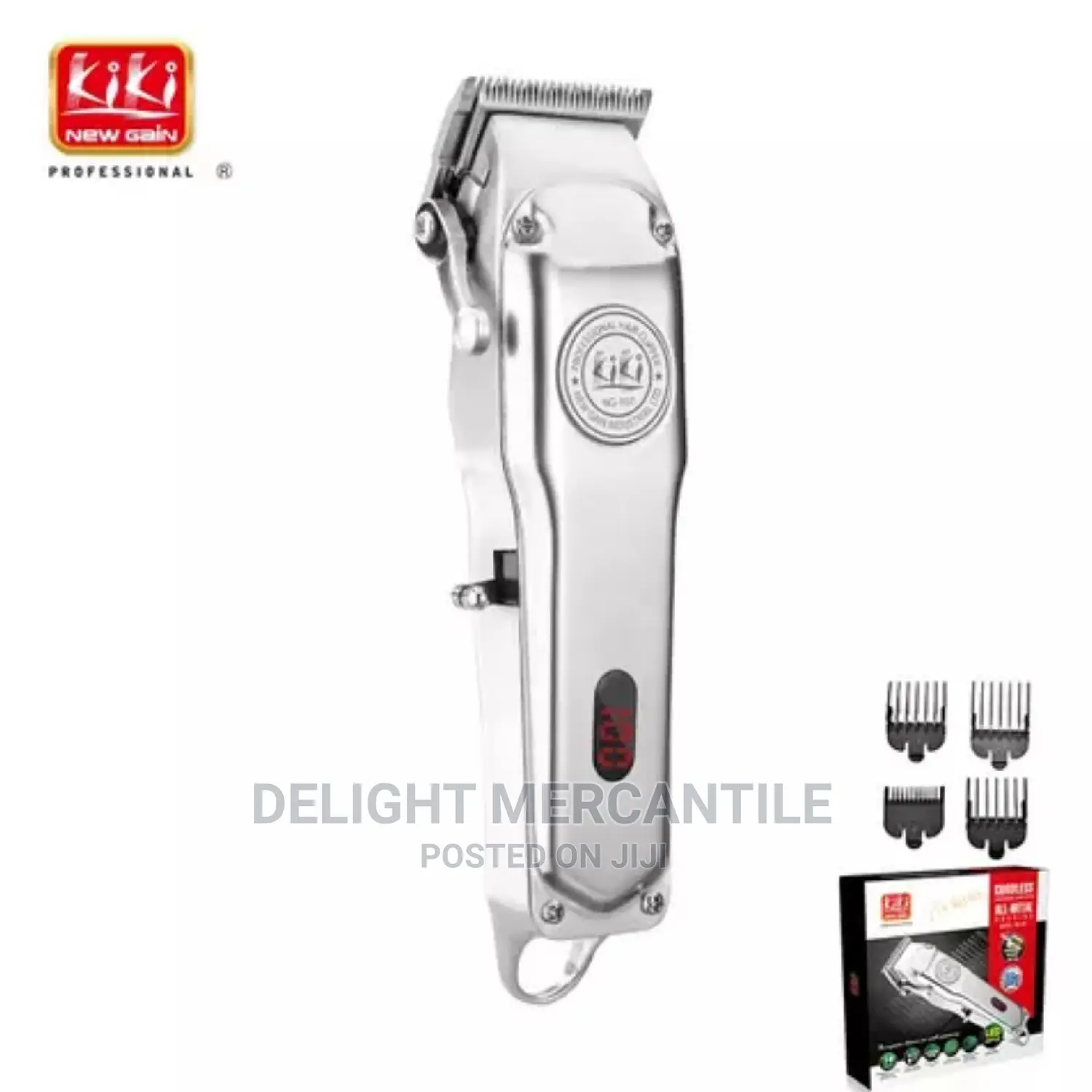 Kiki All Metal Rechargeable Clipper