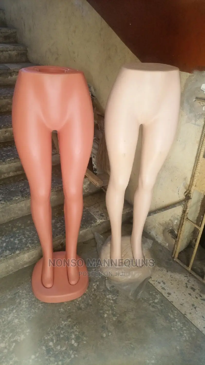 Female Half Body Waist Plastic Display Mannequin