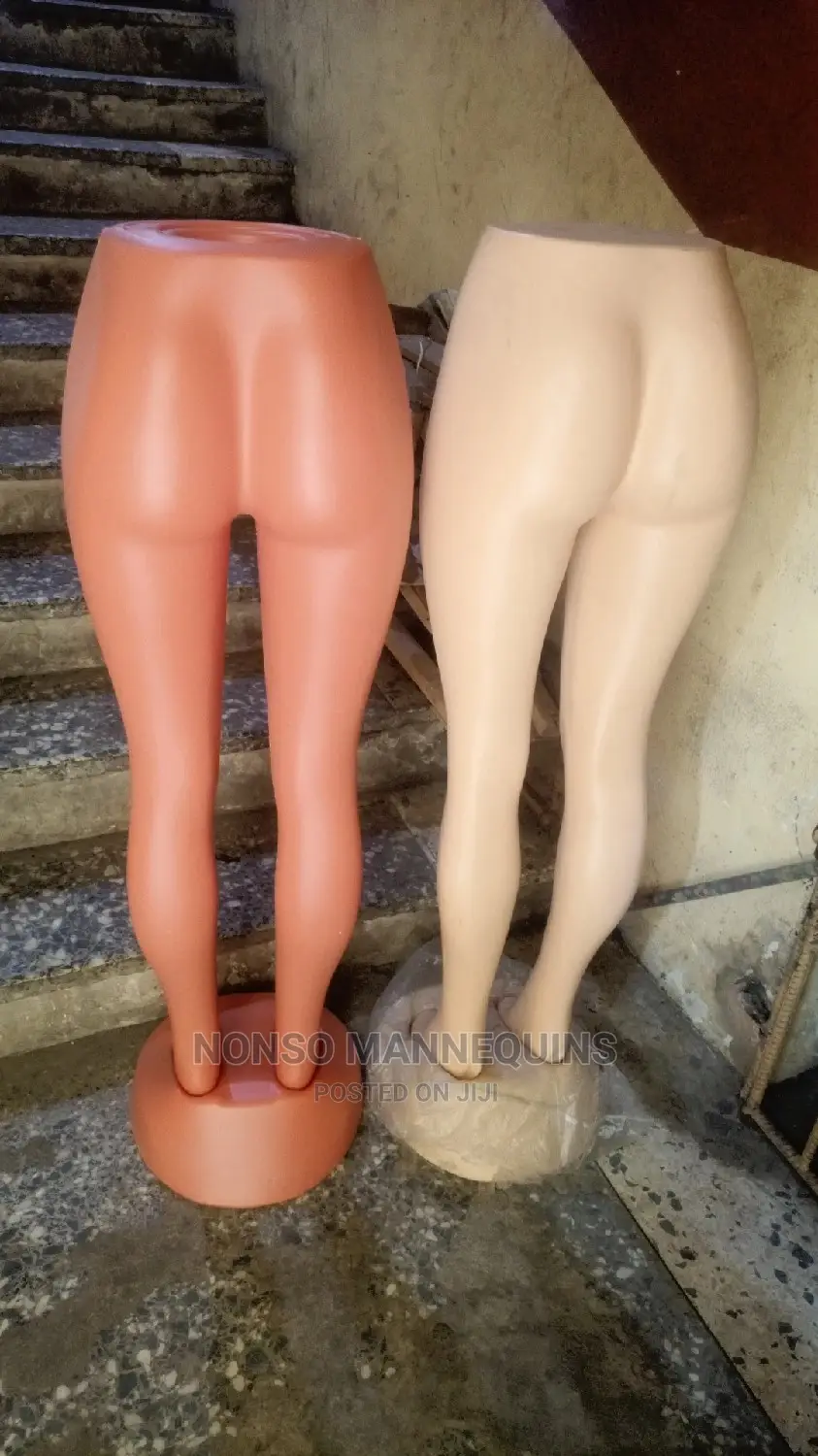 Female Half Body Waist Plastic Display Mannequin