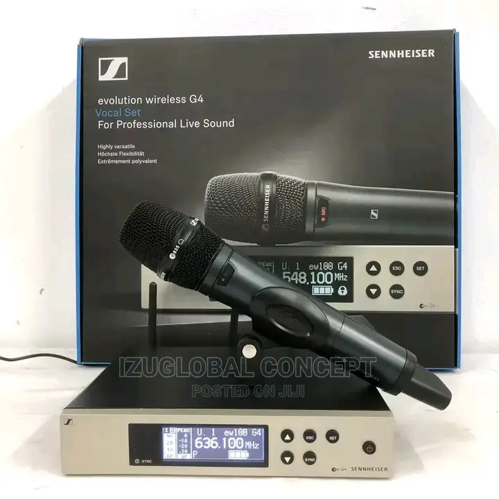 Sennheiser Original EW 100 G4-835-S-G Wireless Vocal System