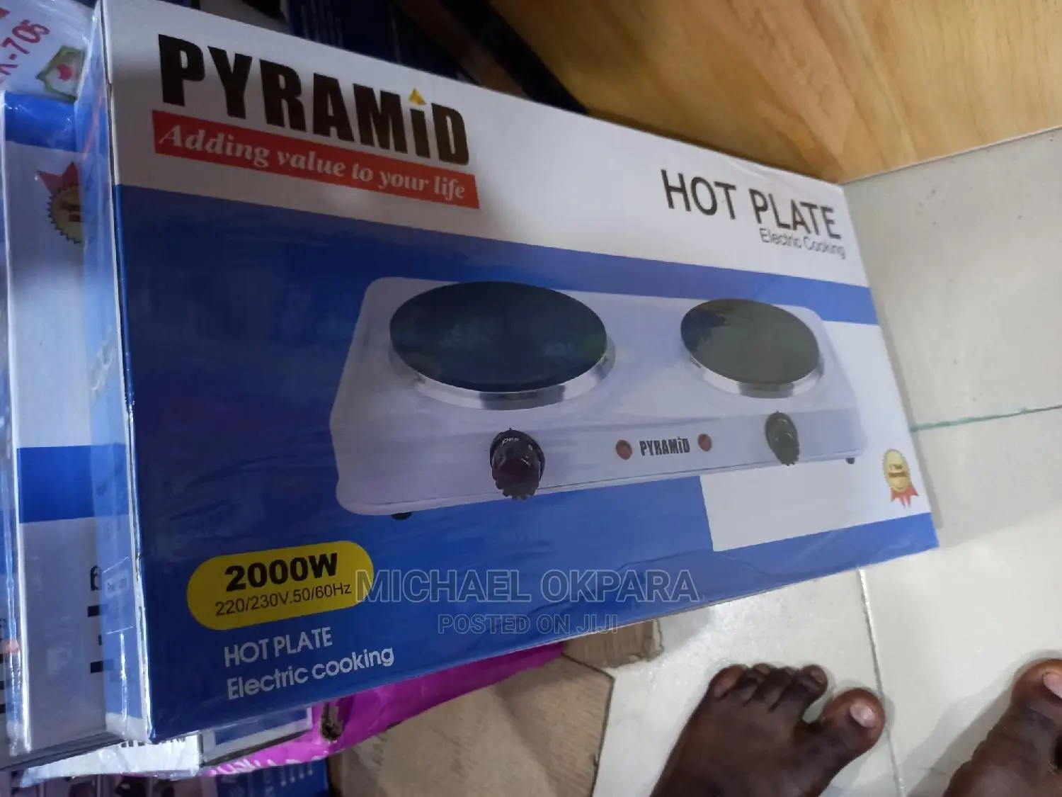 Double Burner Hot Plate
