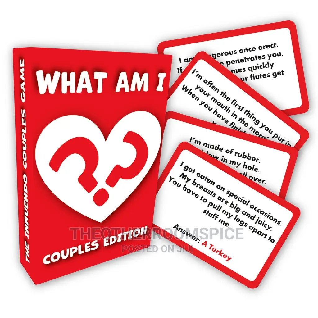 What Am I? X Rated Riddles Adult Drinking Game