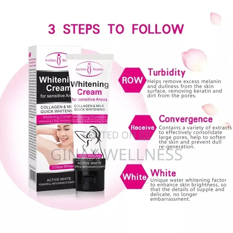 Underarm, Private Part, Knee and Elbow Whitening Cream