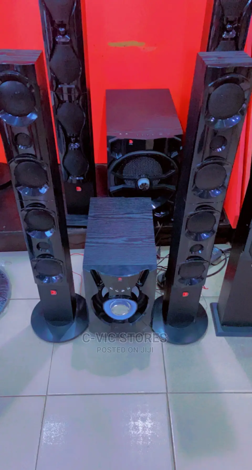 Dj Sounds Powerful Home Theater DJ-667 With Bluetooth