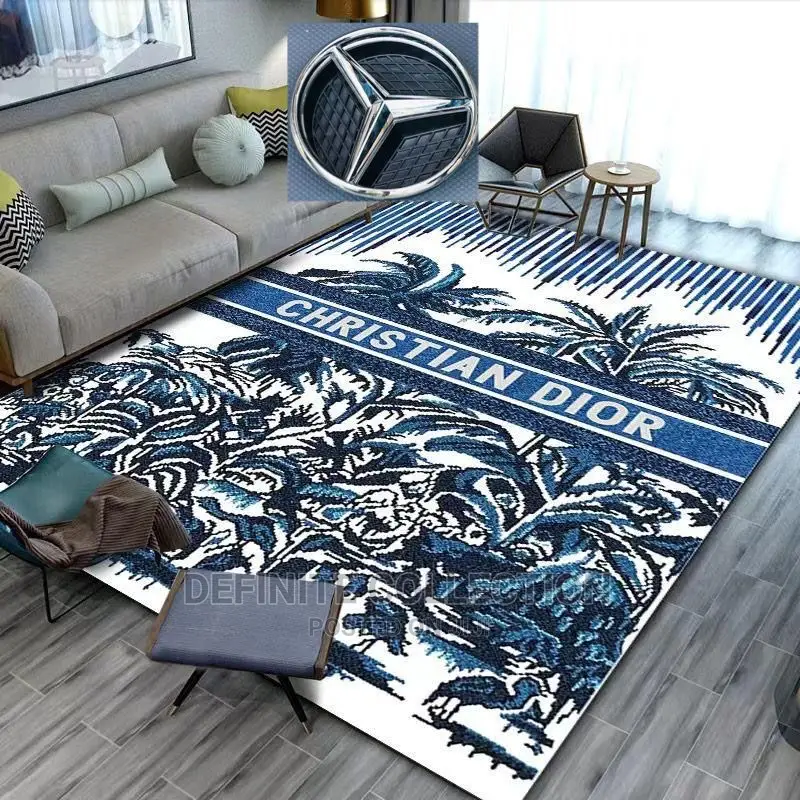 Luxury FENDI Designer Soft Center Rug.