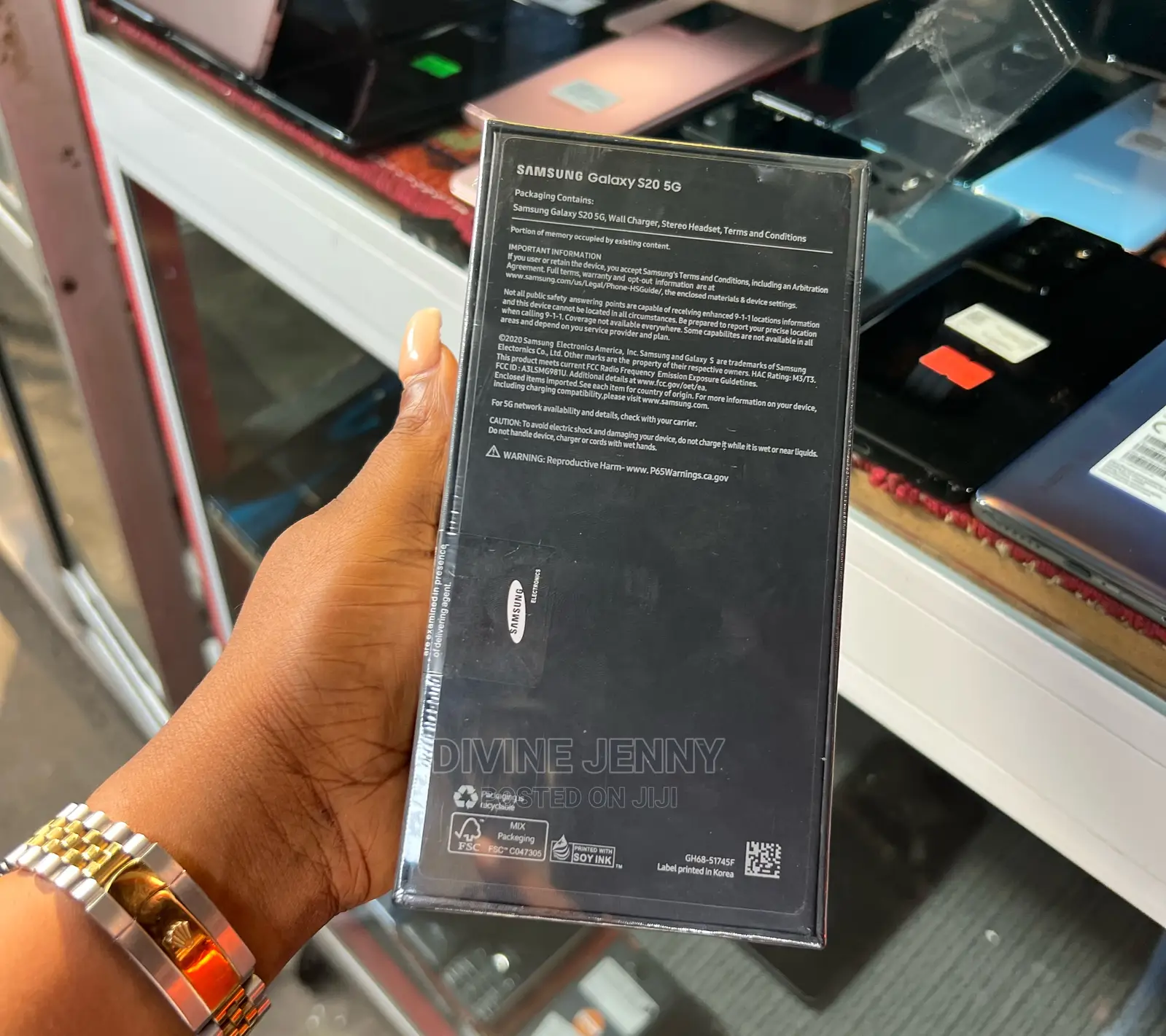 New Samsung Galaxy S20 128 GB Gray